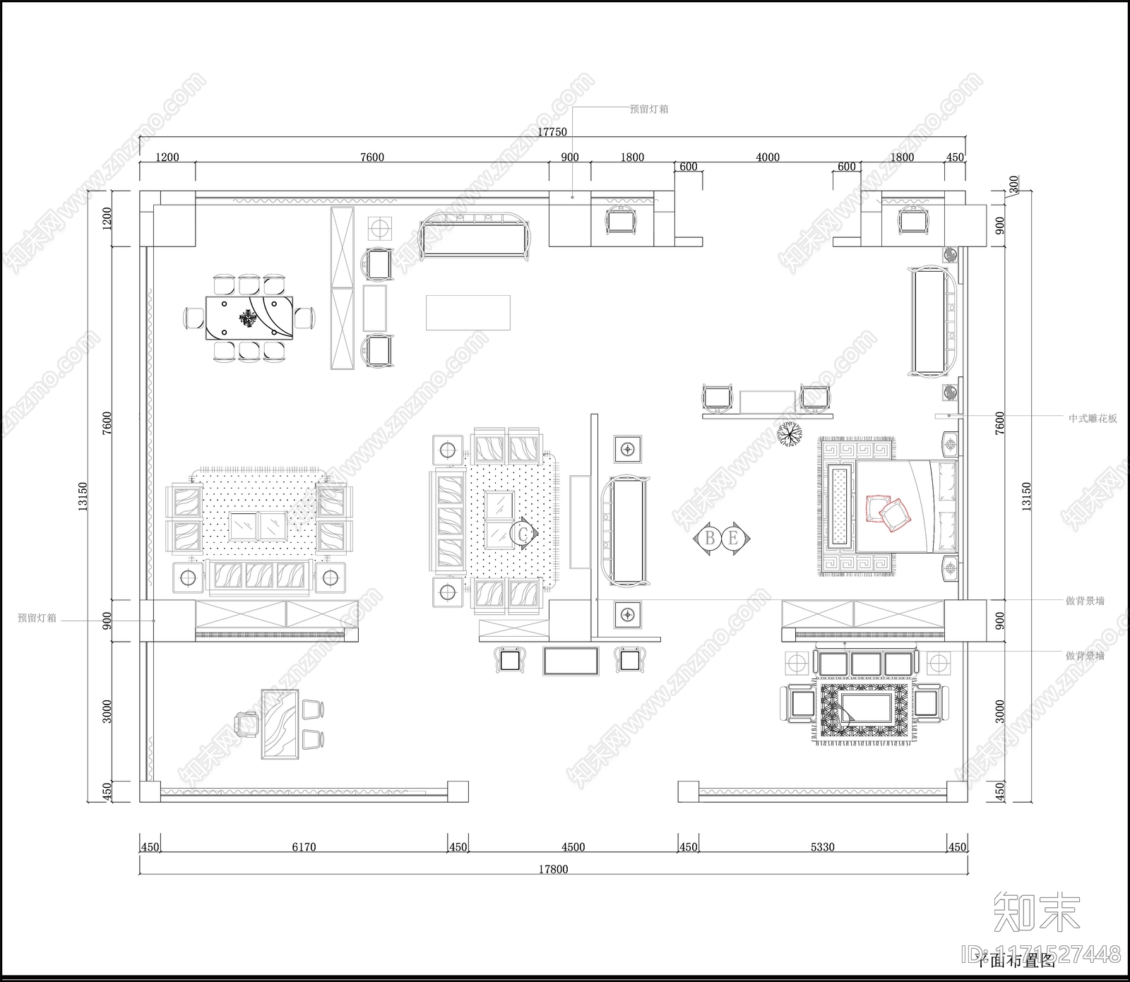 现代其他商业空间cad施工图下载【ID:1171527448】