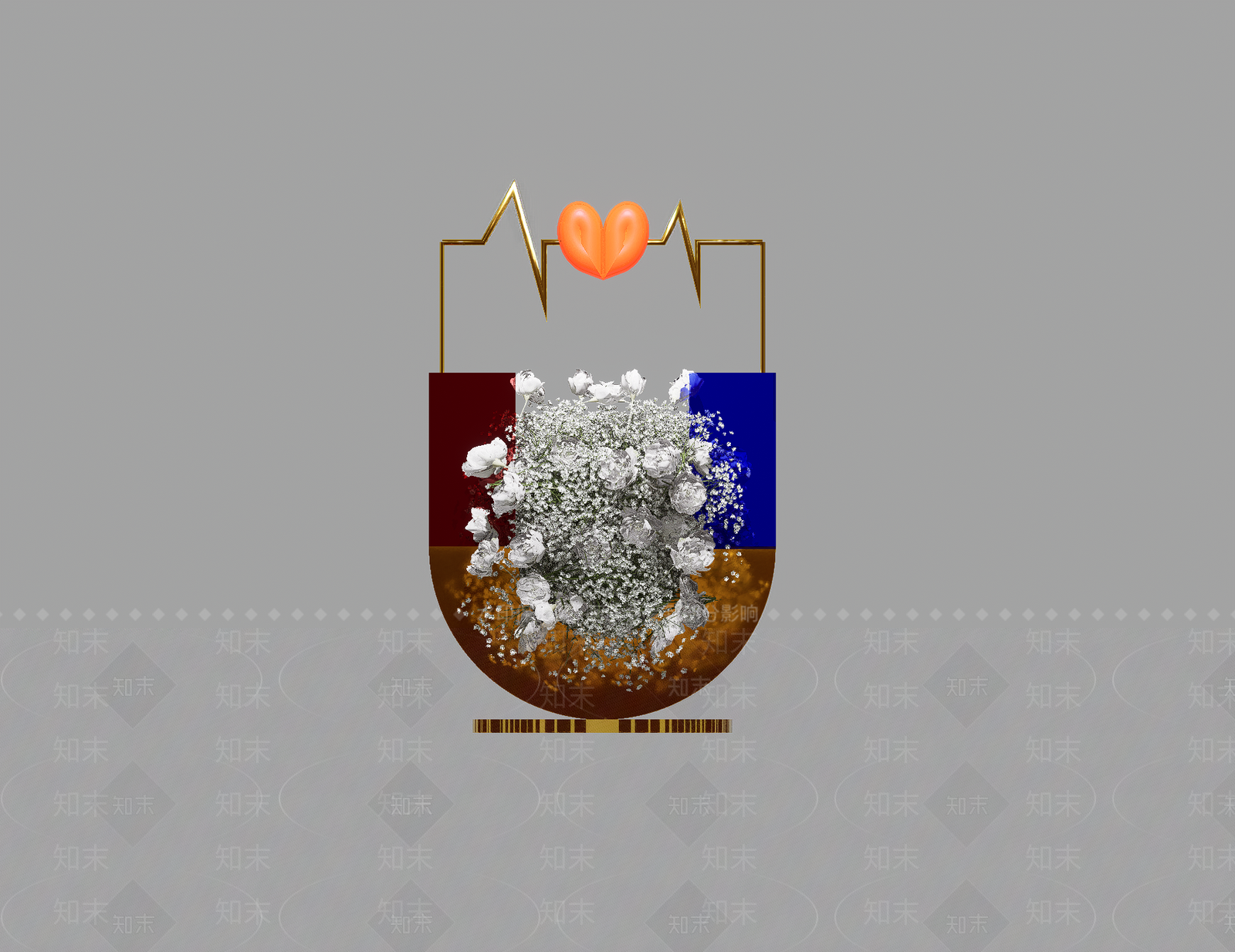 现代宴会厅SU模型下载【ID:1171534403】
