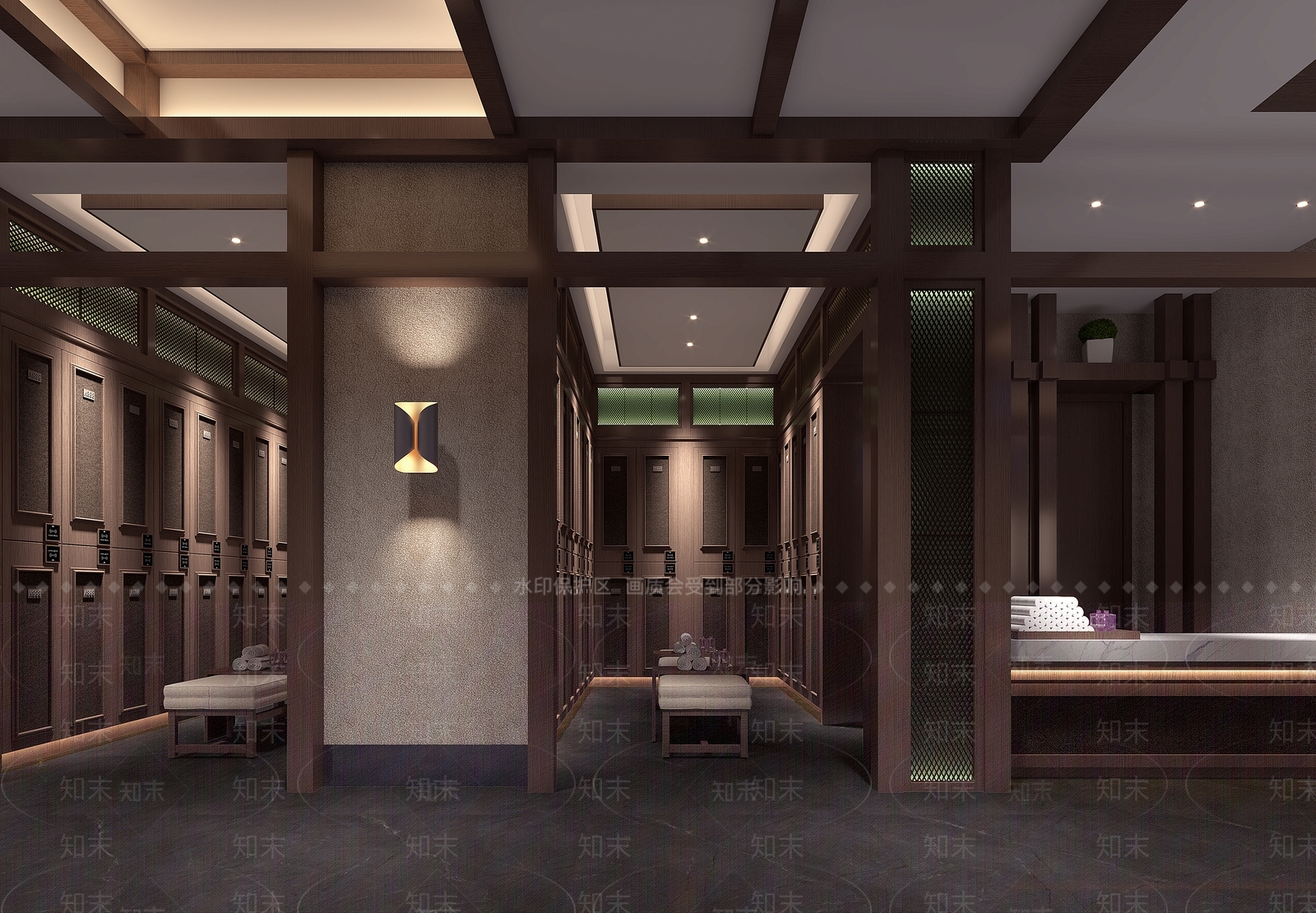 新中式其他娱乐空间3D模型下载【ID:1171534884】