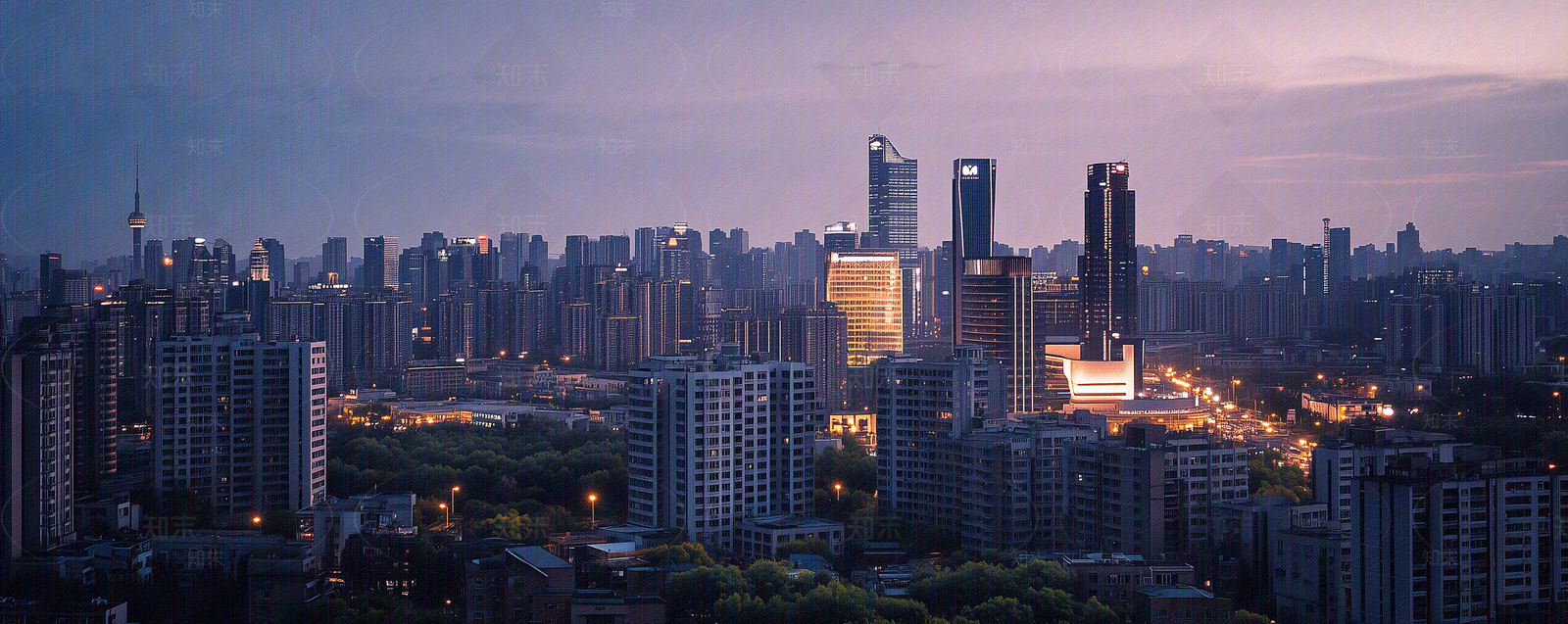 现代城市外景贴图下载【ID:1171535062】