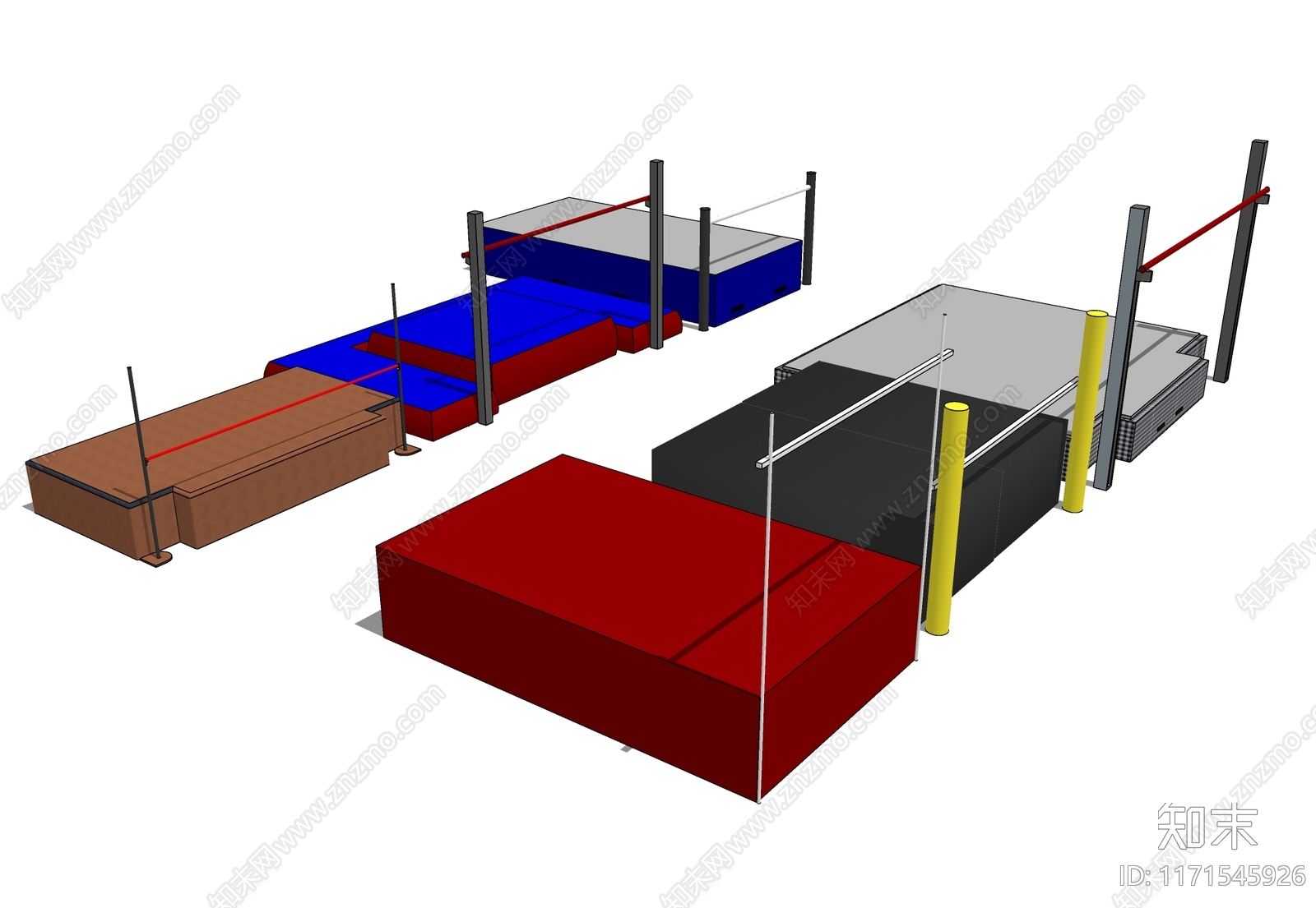 其他运动器材SU模型下载【ID:1171545926】