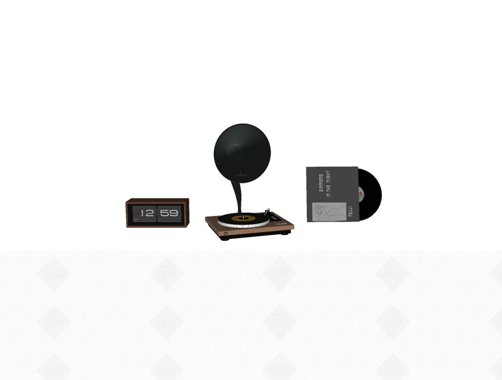 音响SU模型下载【ID:1171569462】