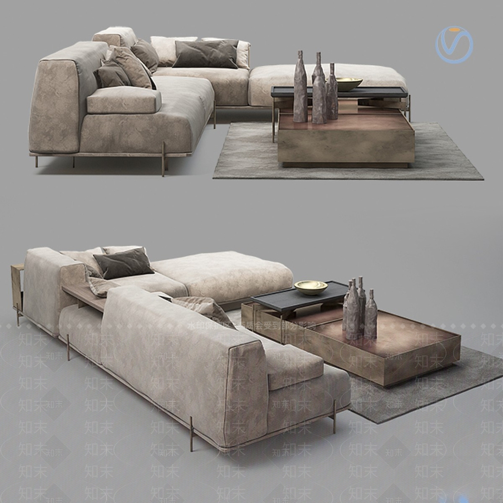 其他沙发3D模型下载【ID:1171590216】