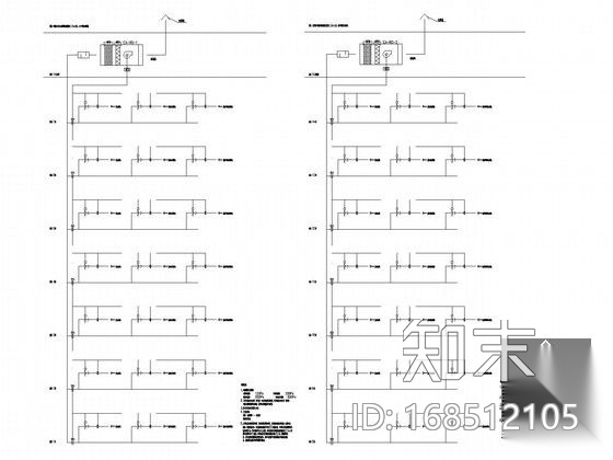 [海南]实验室通风及净化空调系统设计施工图（全室排风系...施工图下载【ID:168512105】