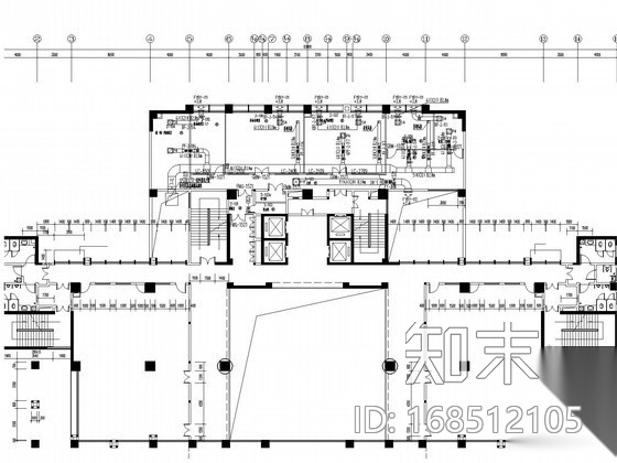 [海南]实验室通风及净化空调系统设计施工图（全室排风系...施工图下载【ID:168512105】