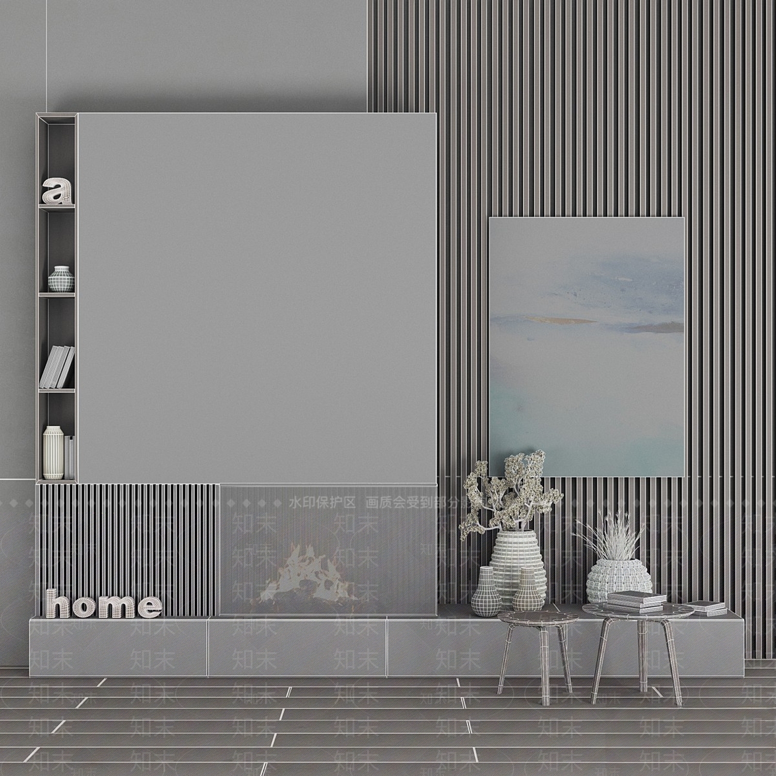 壁炉3D模型下载【ID:1171591701】