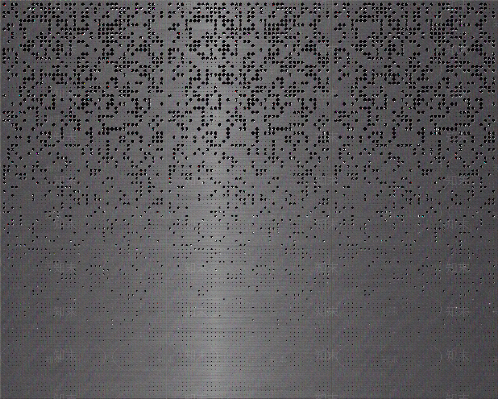 现代穿孔板贴图下载【ID:1171606351】