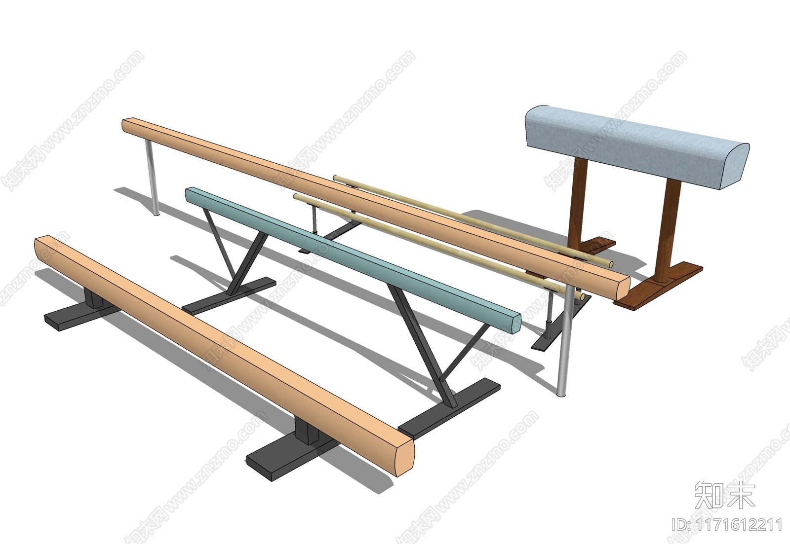 其他运动器材SU模型下载【ID:1171612211】