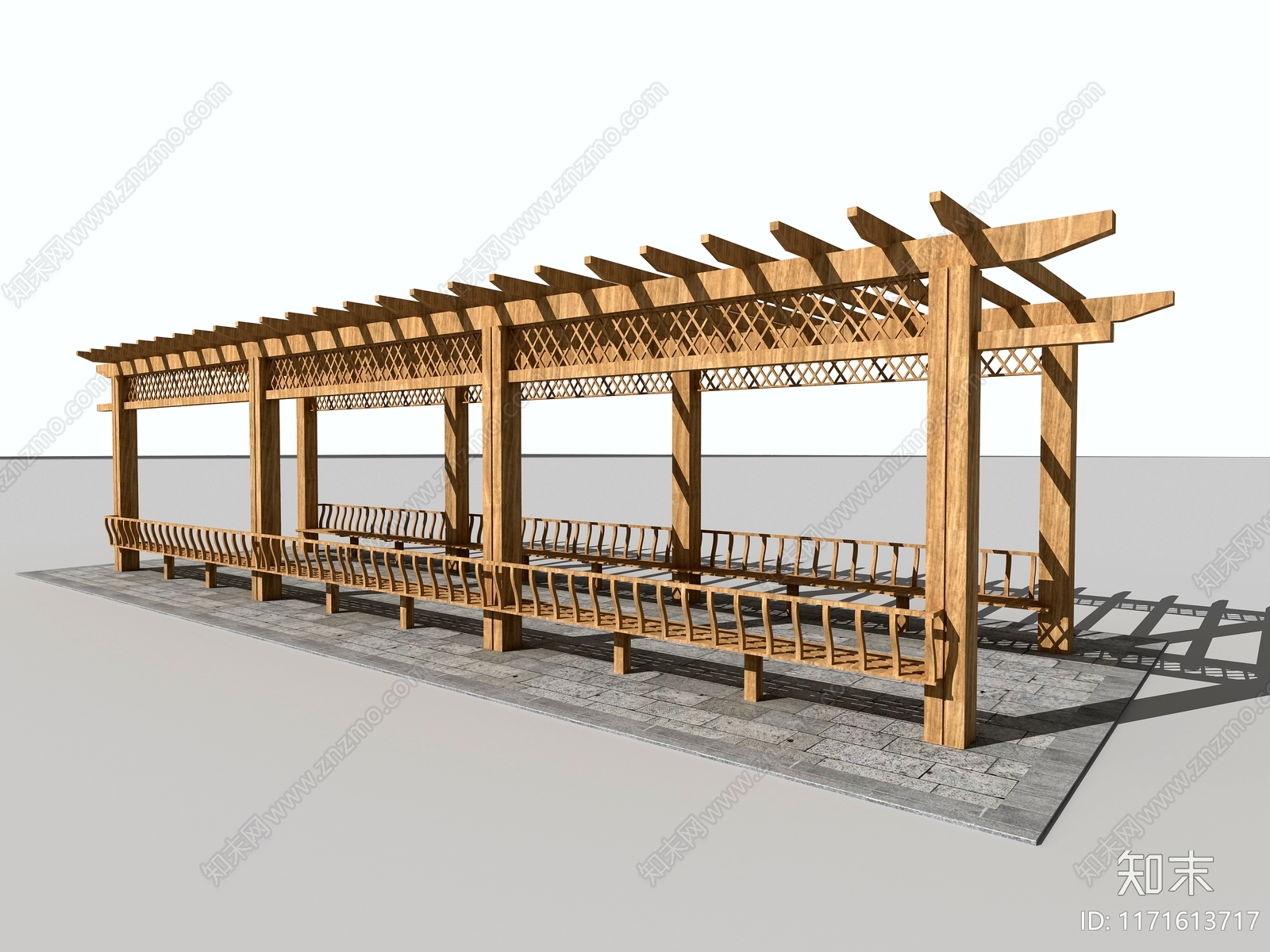 中式新中式其他建筑外观3D模型下载【ID:1171613717】