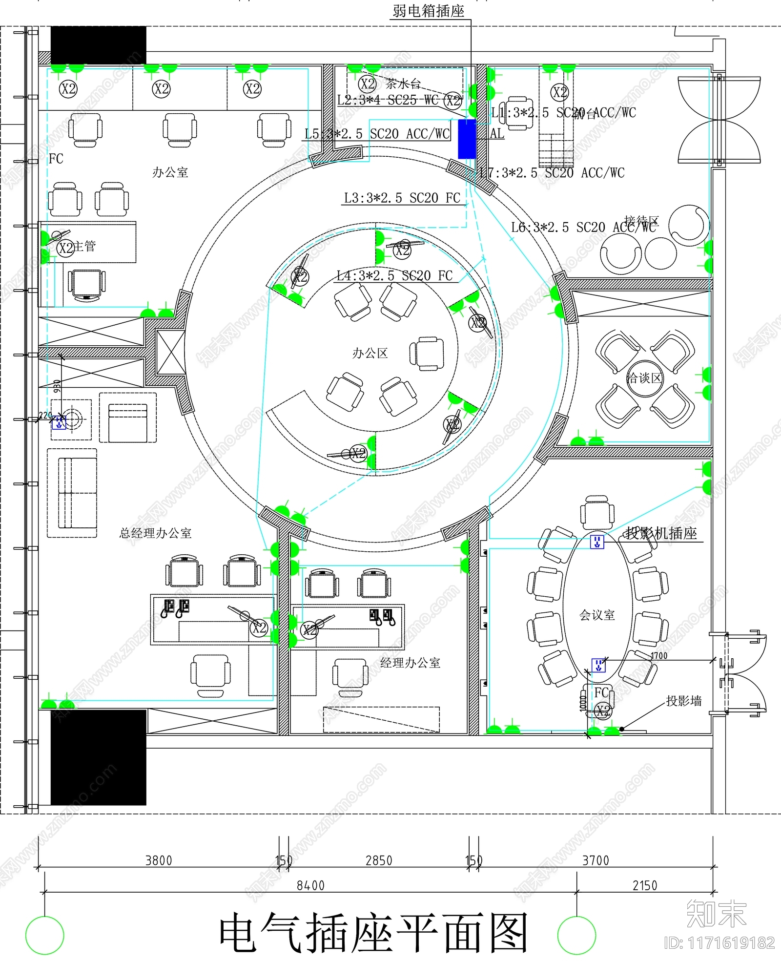现代工装图库cad施工图下载【ID:1171619182】