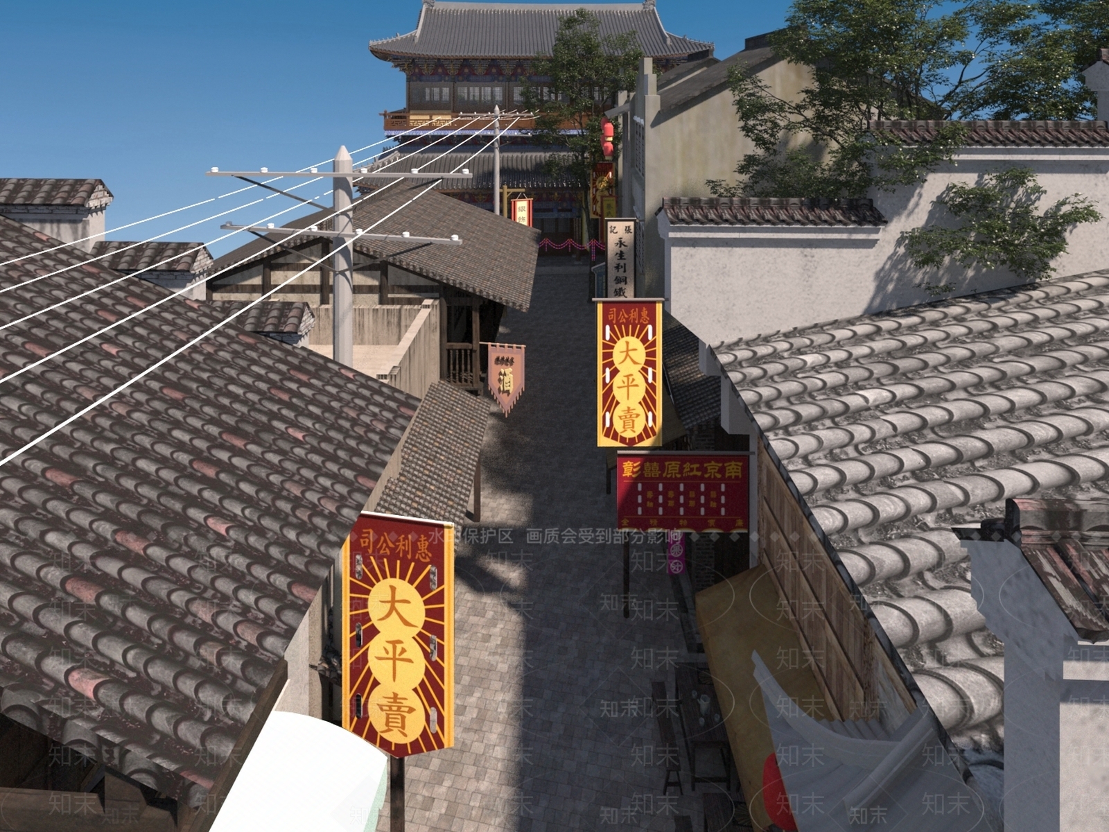 新中式几类组合3D模型下载【ID:1171636334】