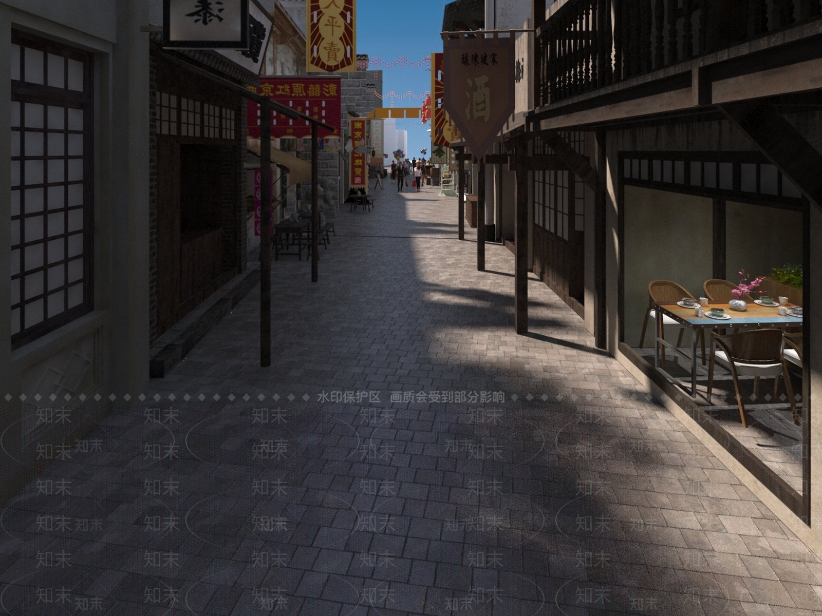 新中式几类组合3D模型下载【ID:1171637018】