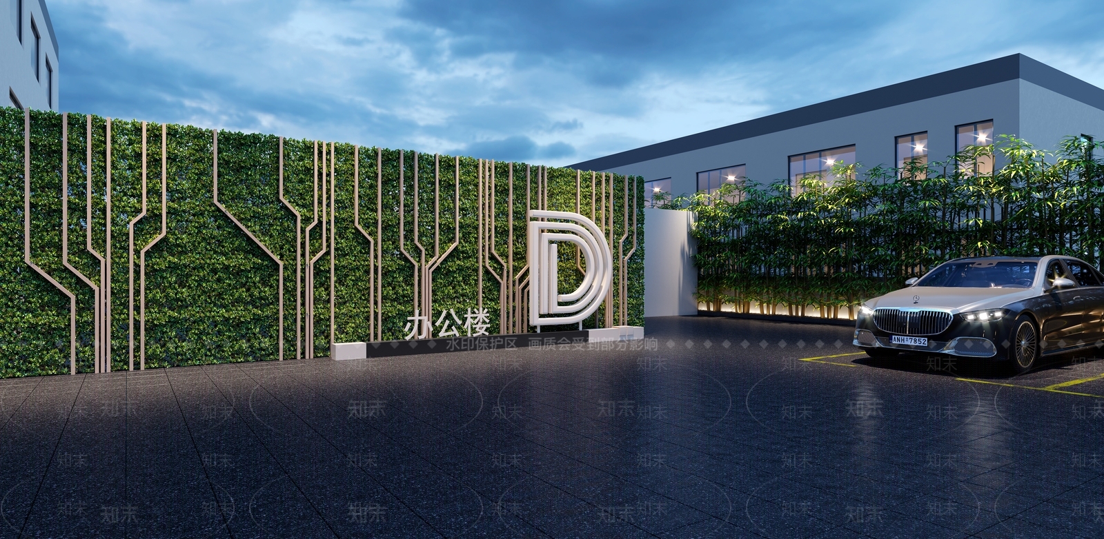 绿植墙3D模型下载【ID:1171639014】