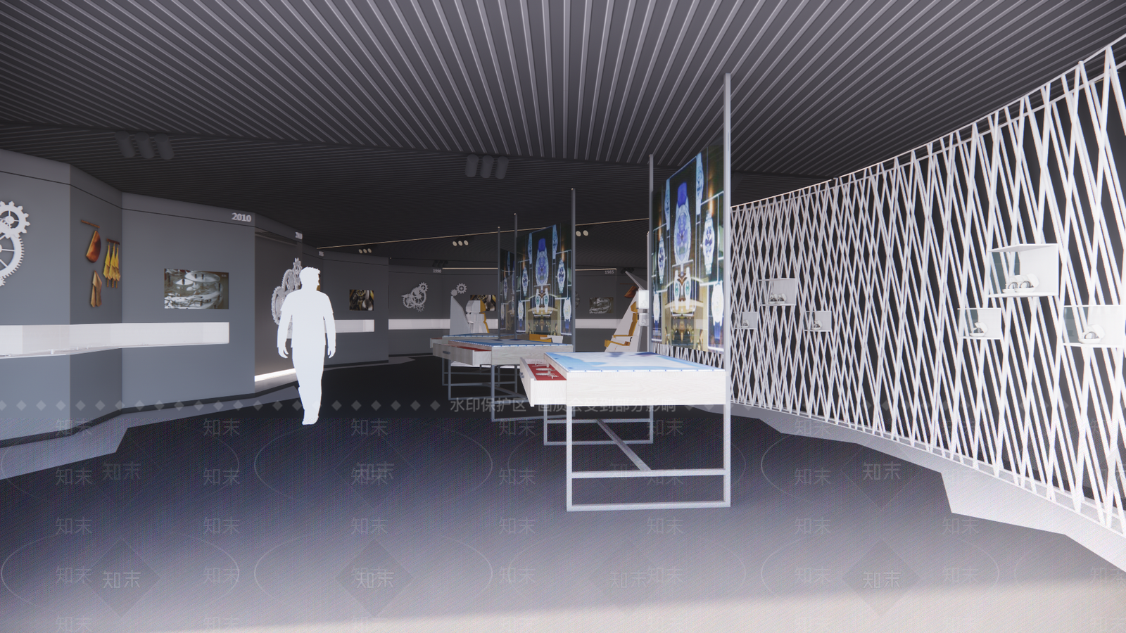 现代其他文化空间SU模型下载【ID:1171640809】