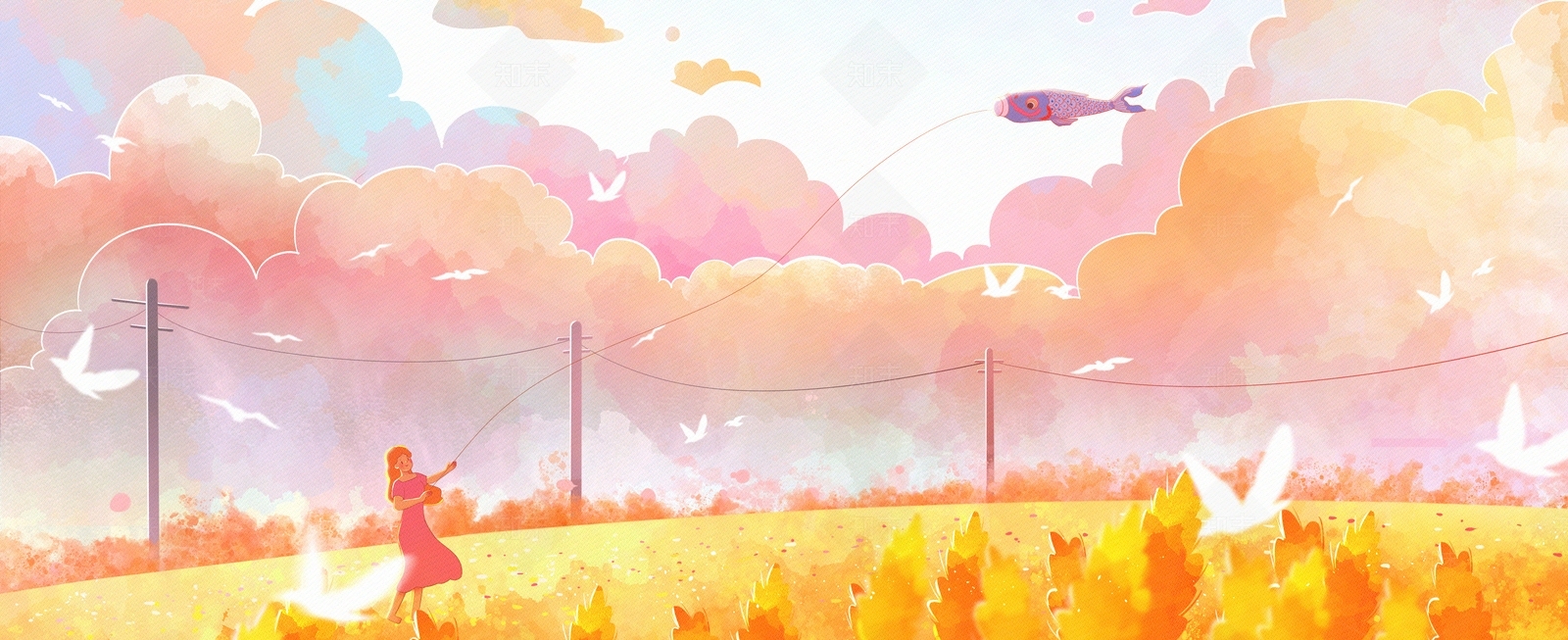 现代壁画贴图下载【ID:1171649057】