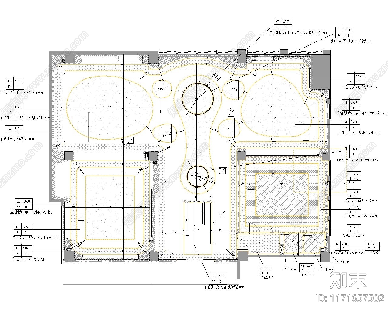 现代简约其他工装空间施工图下载【ID:1171657502】