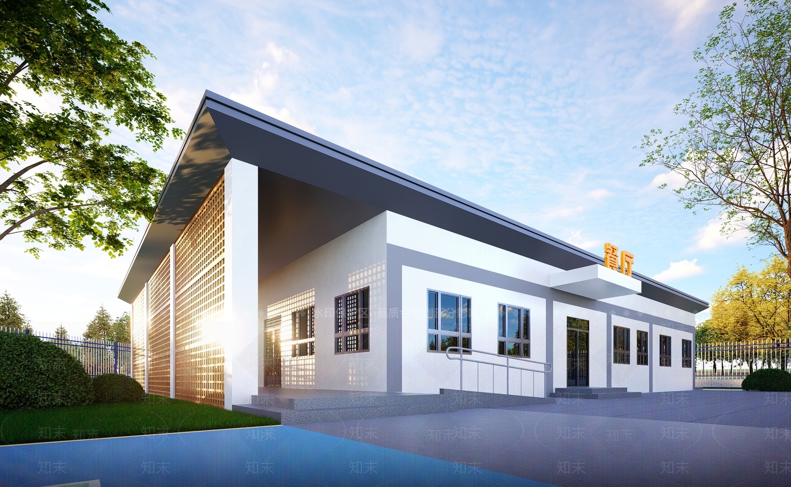 现代新中式其他公共建筑SU模型下载【ID:1171656900】