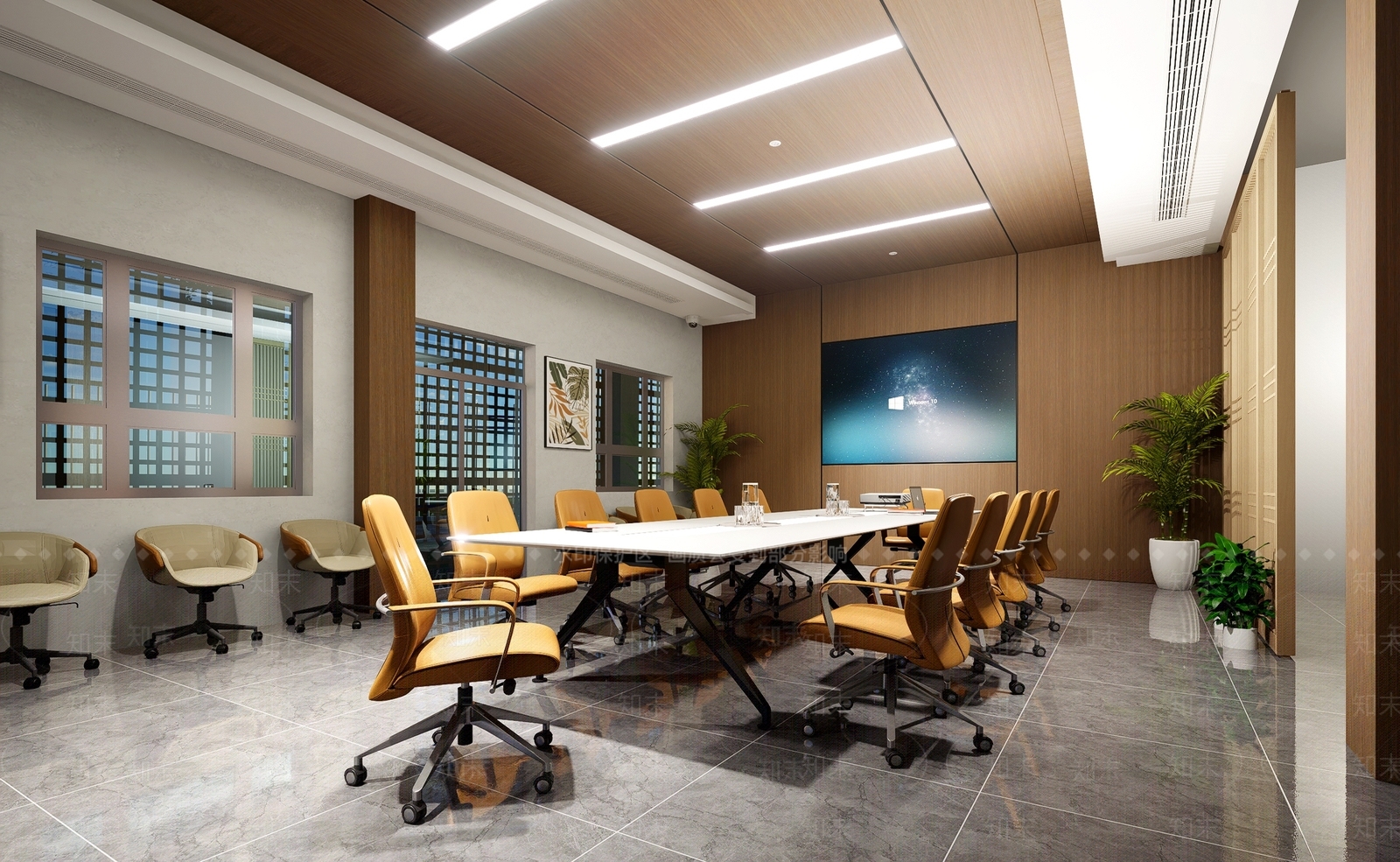 现代新中式其他公共建筑SU模型下载【ID:1171656900】