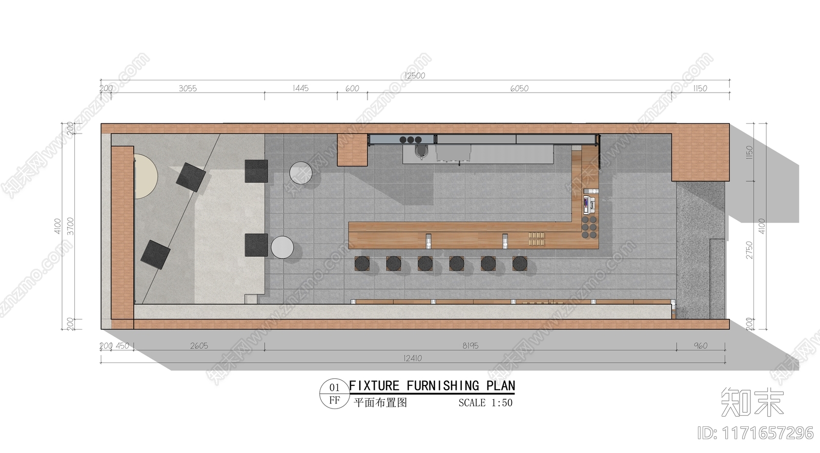 工装平面图施工图下载【ID:1171657296】