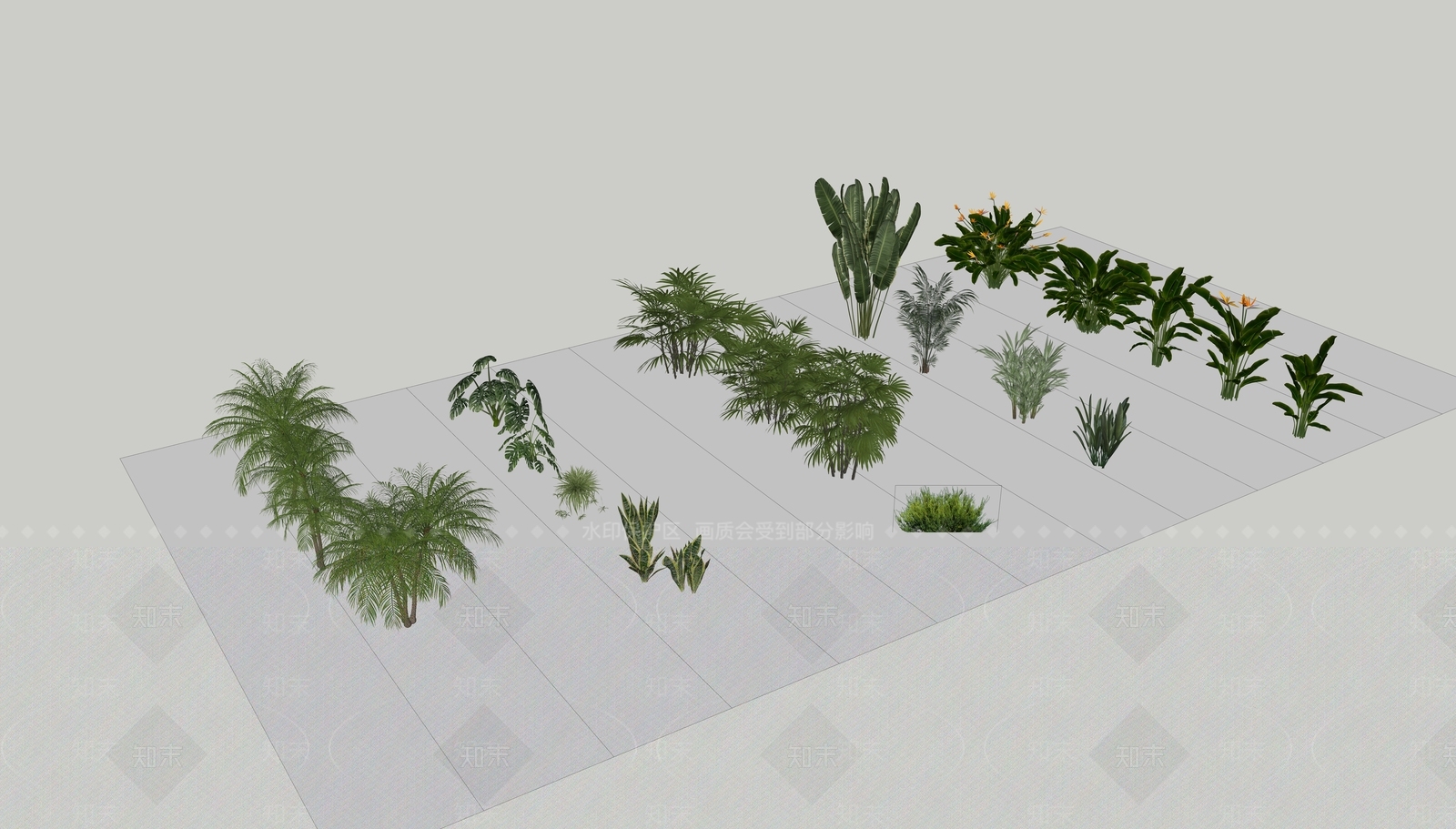 灌木SU模型下载【ID:1171661999】