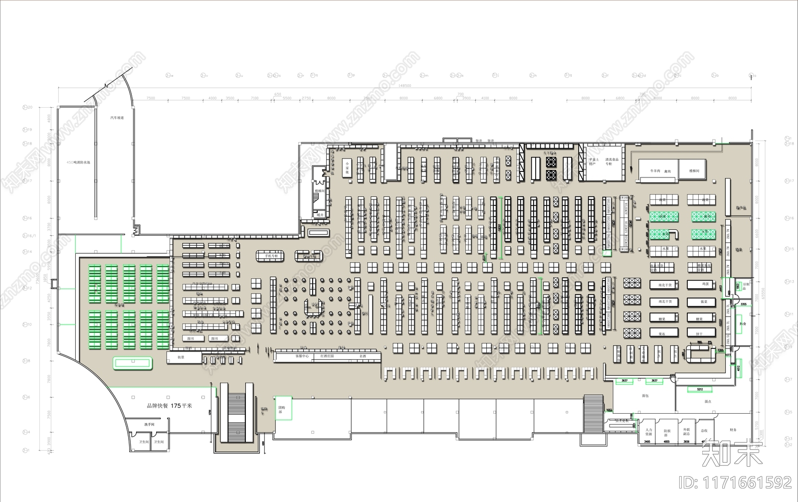 工装平面图施工图下载【ID:1171661592】