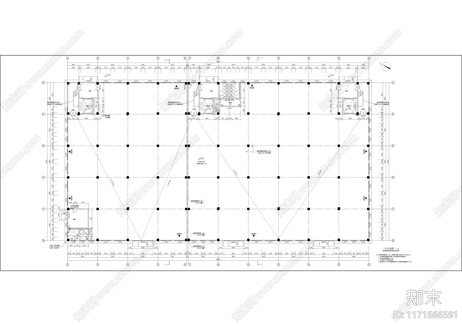 现代其他建筑施工图下载【ID:1171666591】