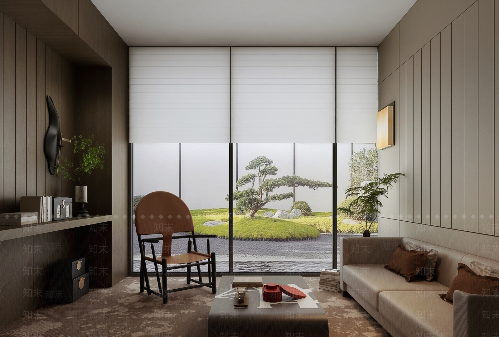 现代休息区3D模型下载【ID:1171665665】
