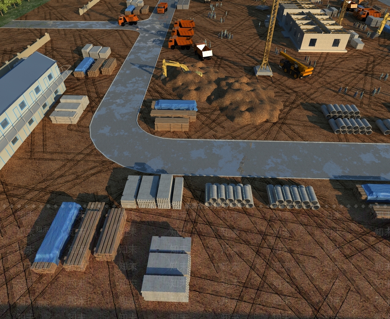新中式几类组合3D模型下载【ID:1171672289】