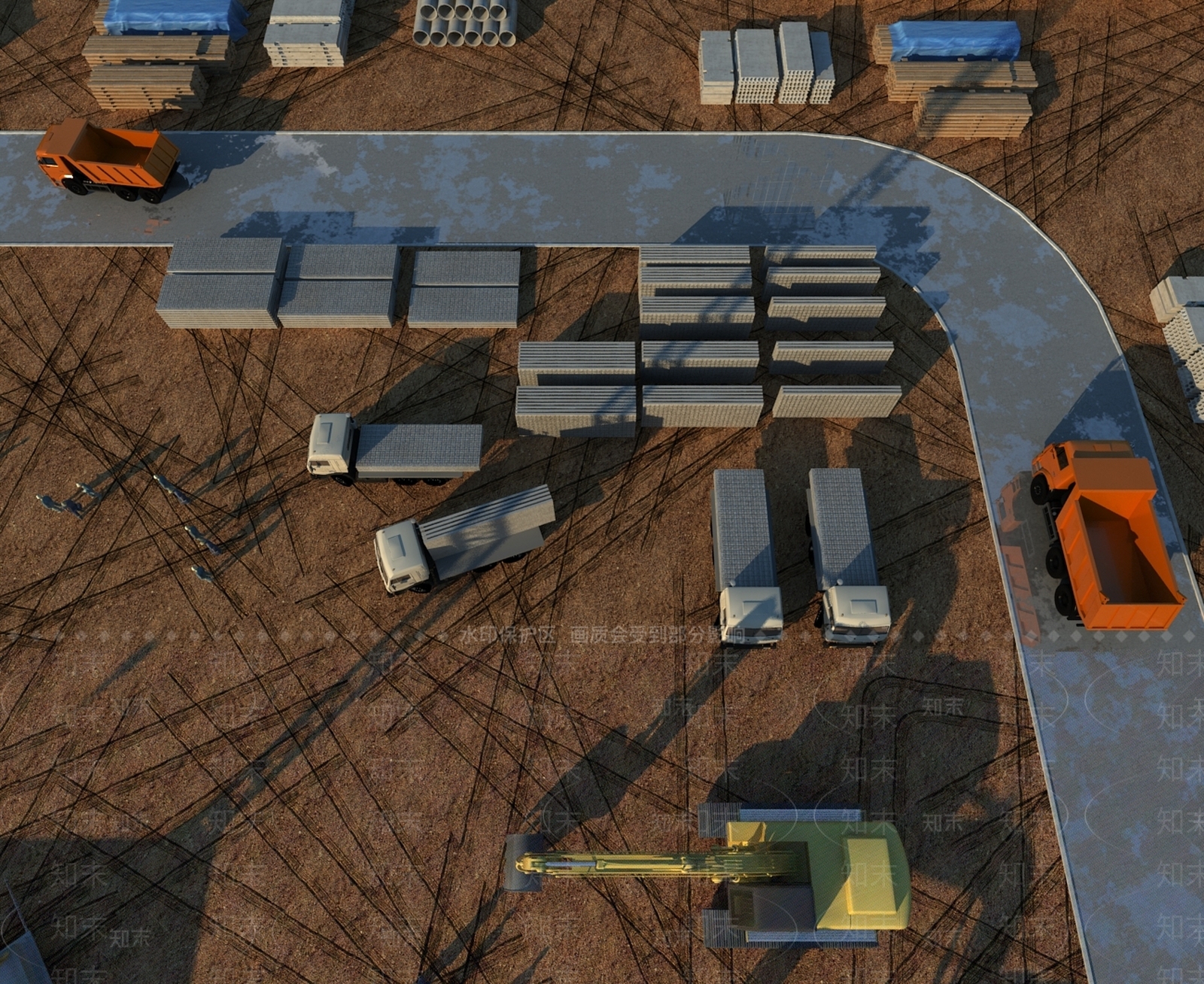 现代几类组合3D模型下载【ID:1171672735】