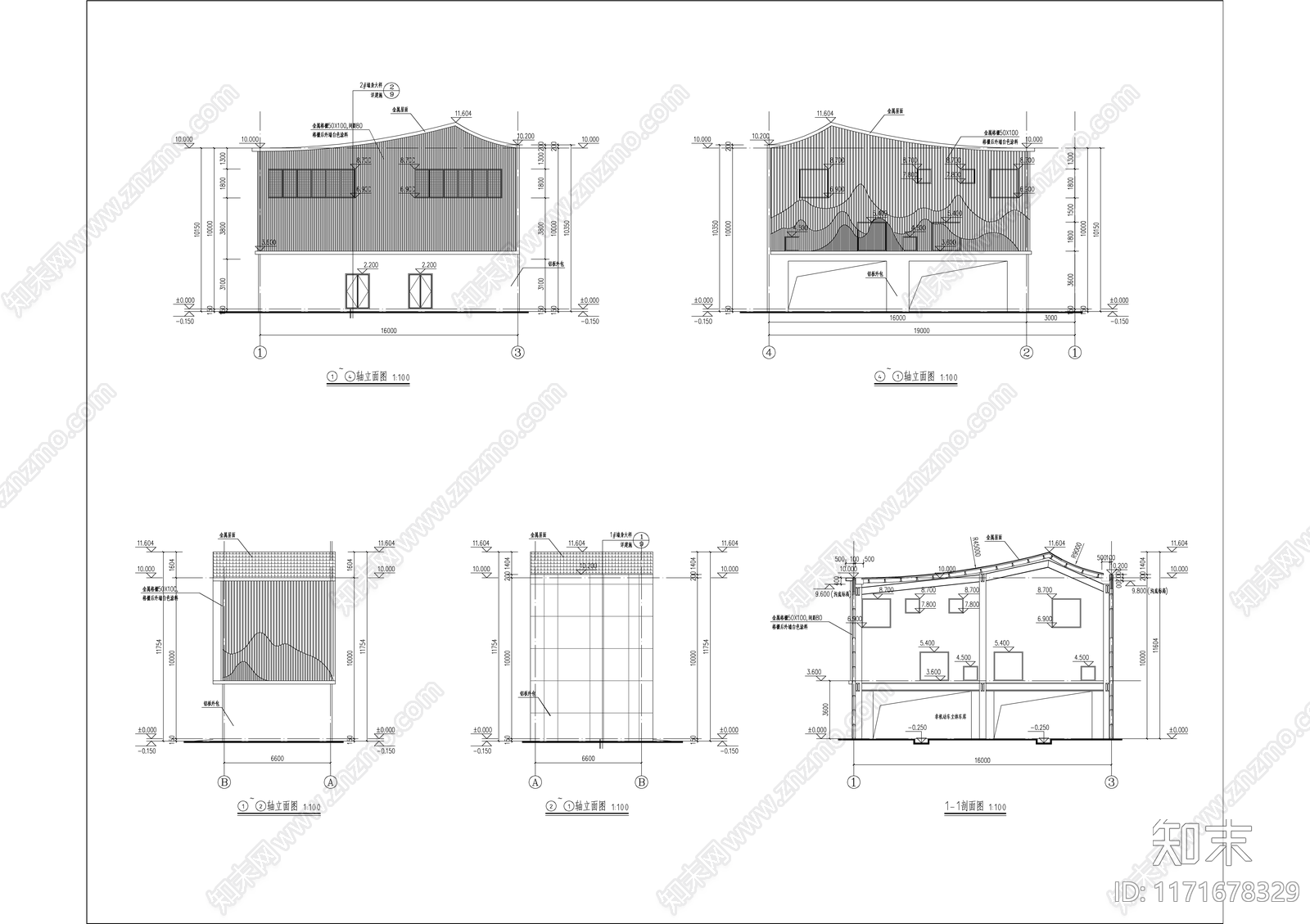 现代其他交通建筑施工图下载【ID:1171678329】