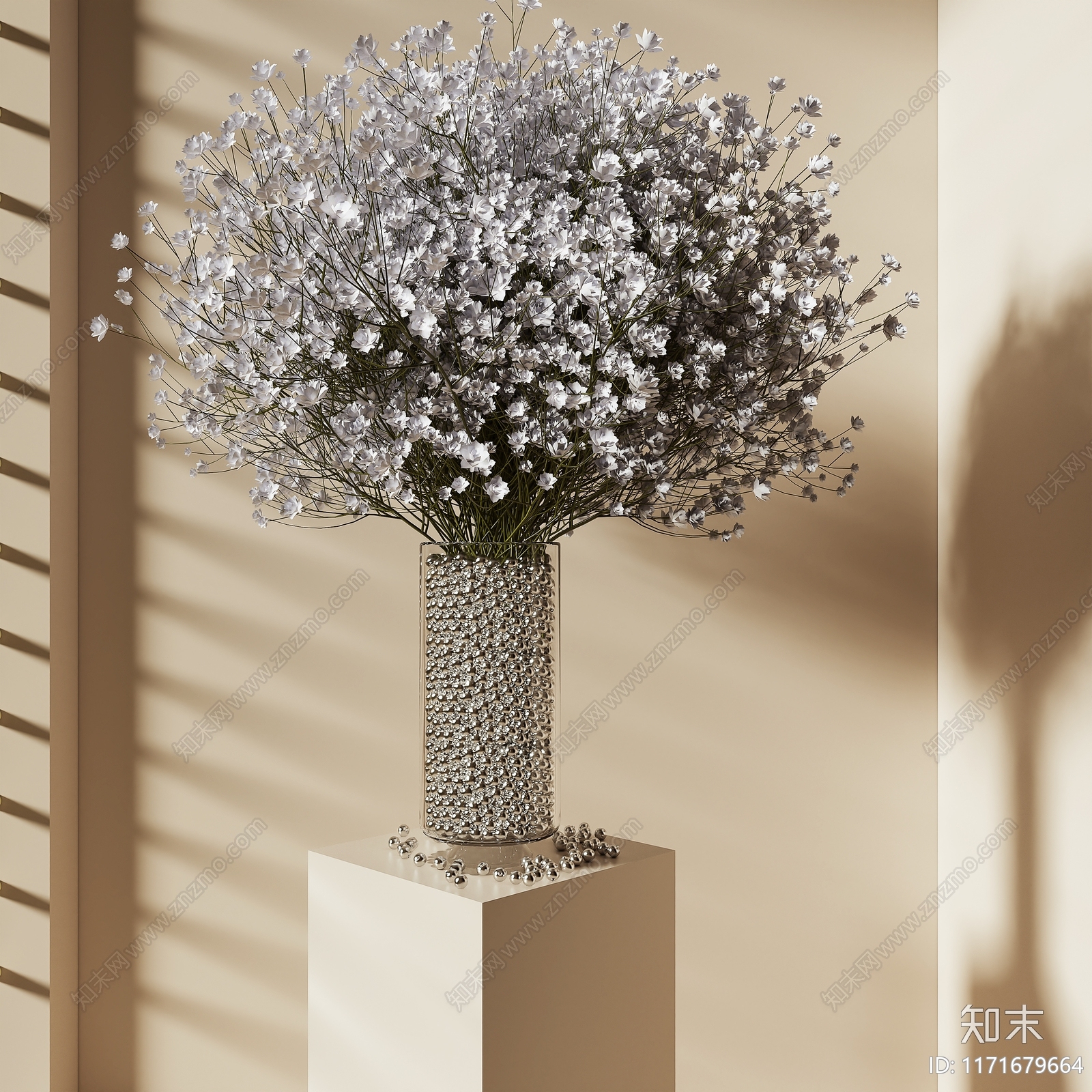 花3D模型下载【ID:1171679664】