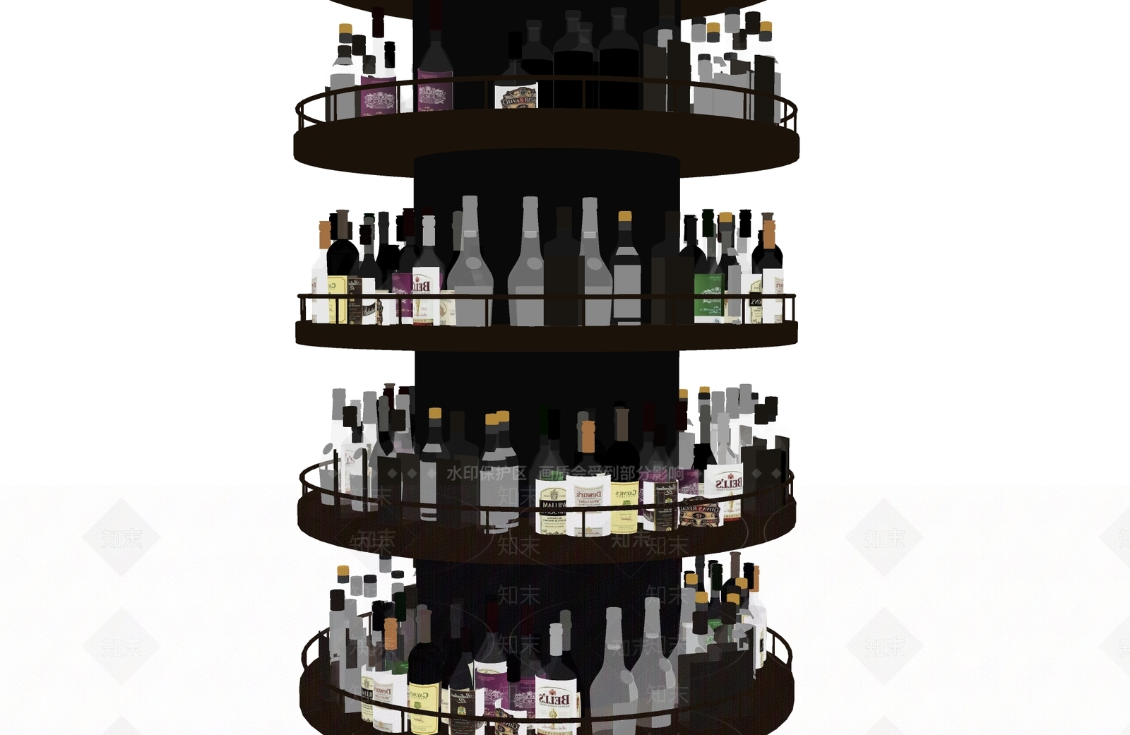 酒具SU模型下载【ID:1171681290】