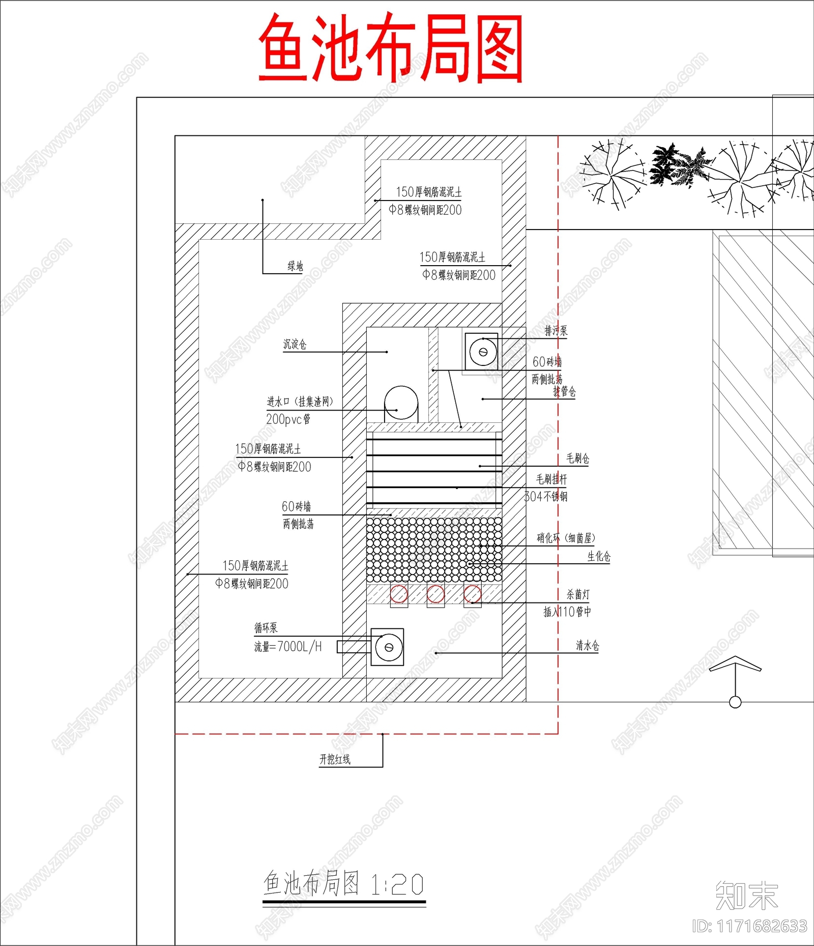 给排水图cad施工图下载【ID:1171682633】