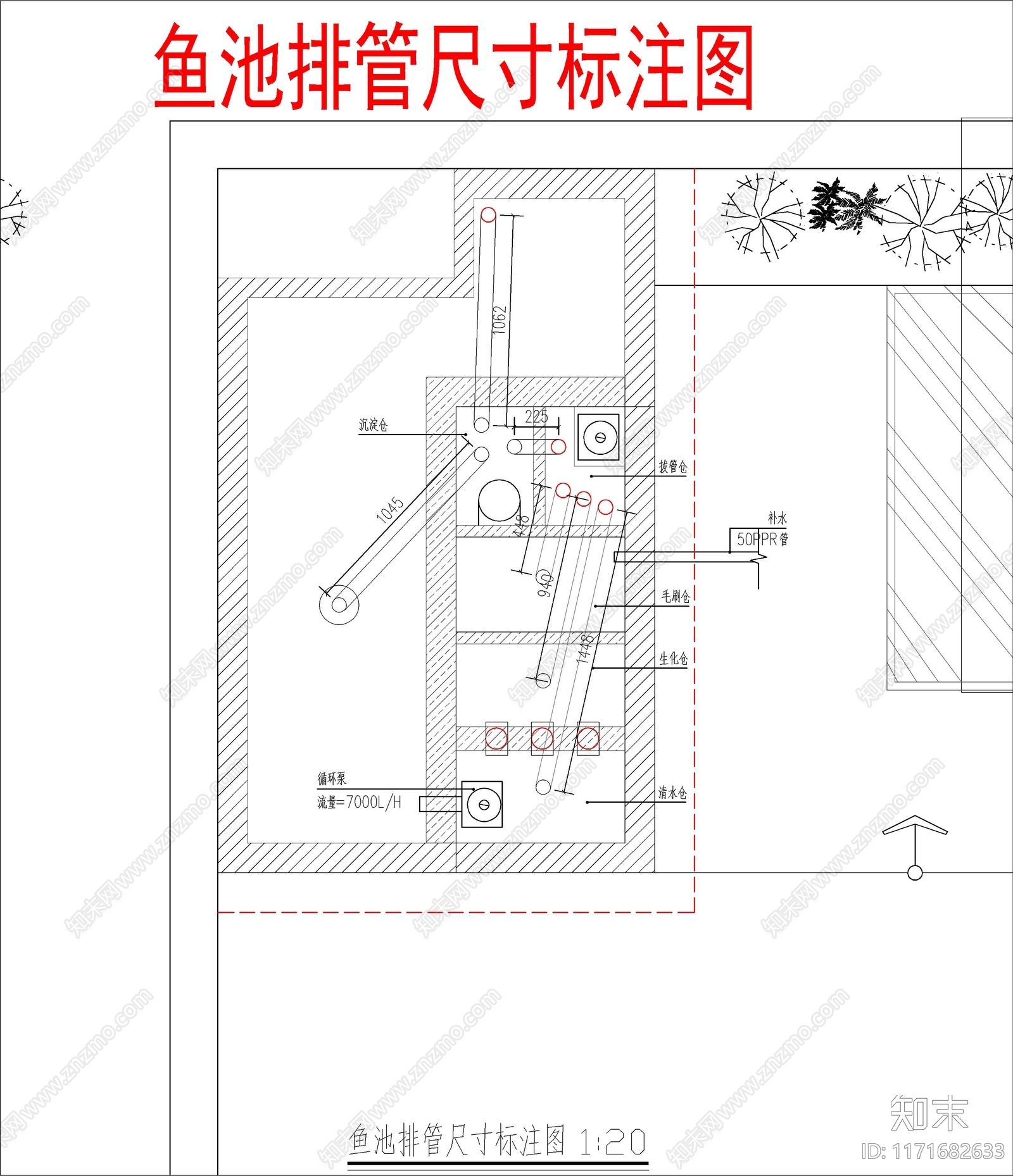 给排水图cad施工图下载【ID:1171682633】