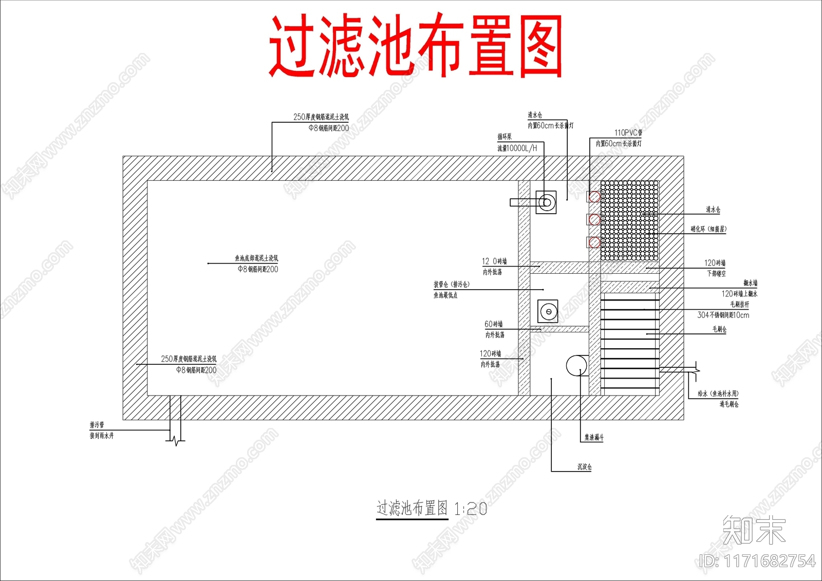 给排水图cad施工图下载【ID:1171682754】