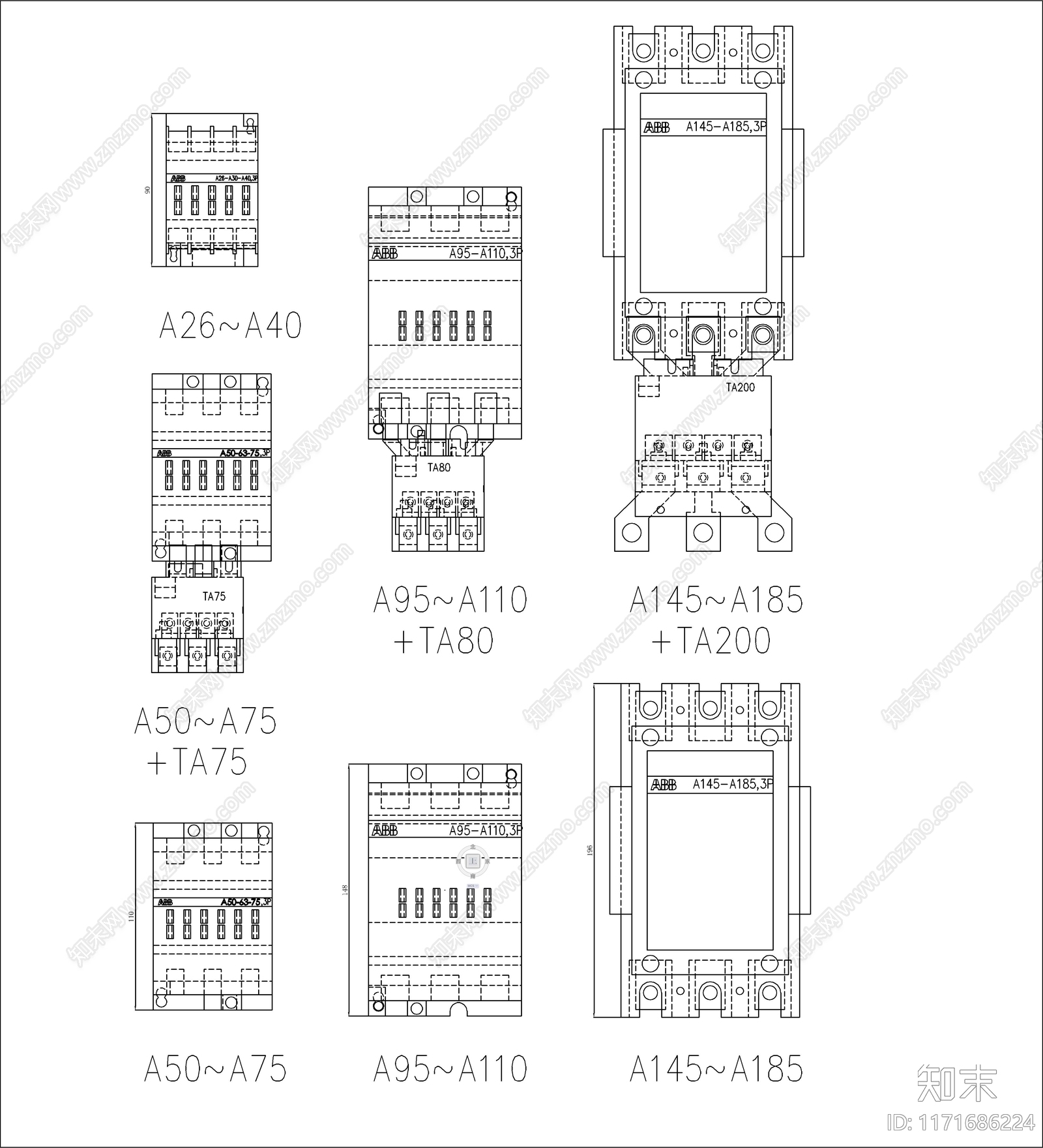 电气图cad施工图下载【ID:1171686224】