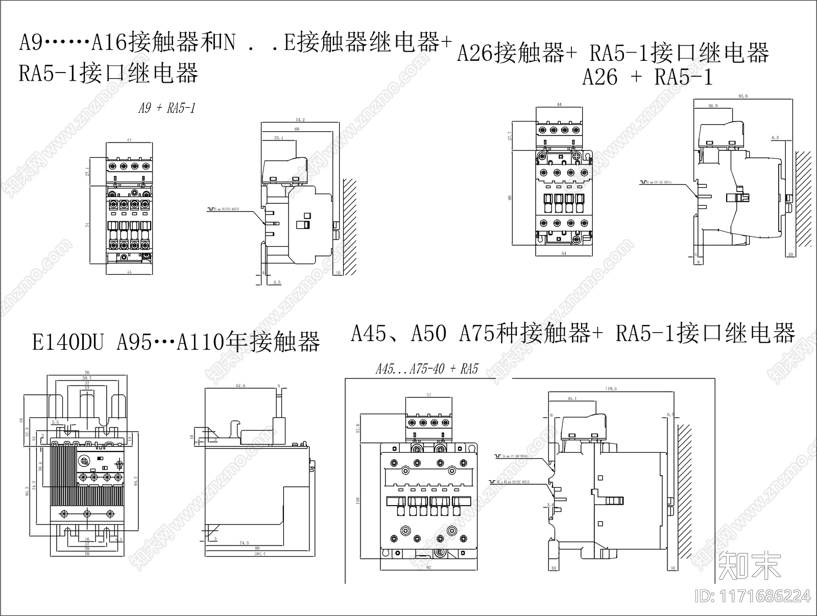 电气图cad施工图下载【ID:1171686224】