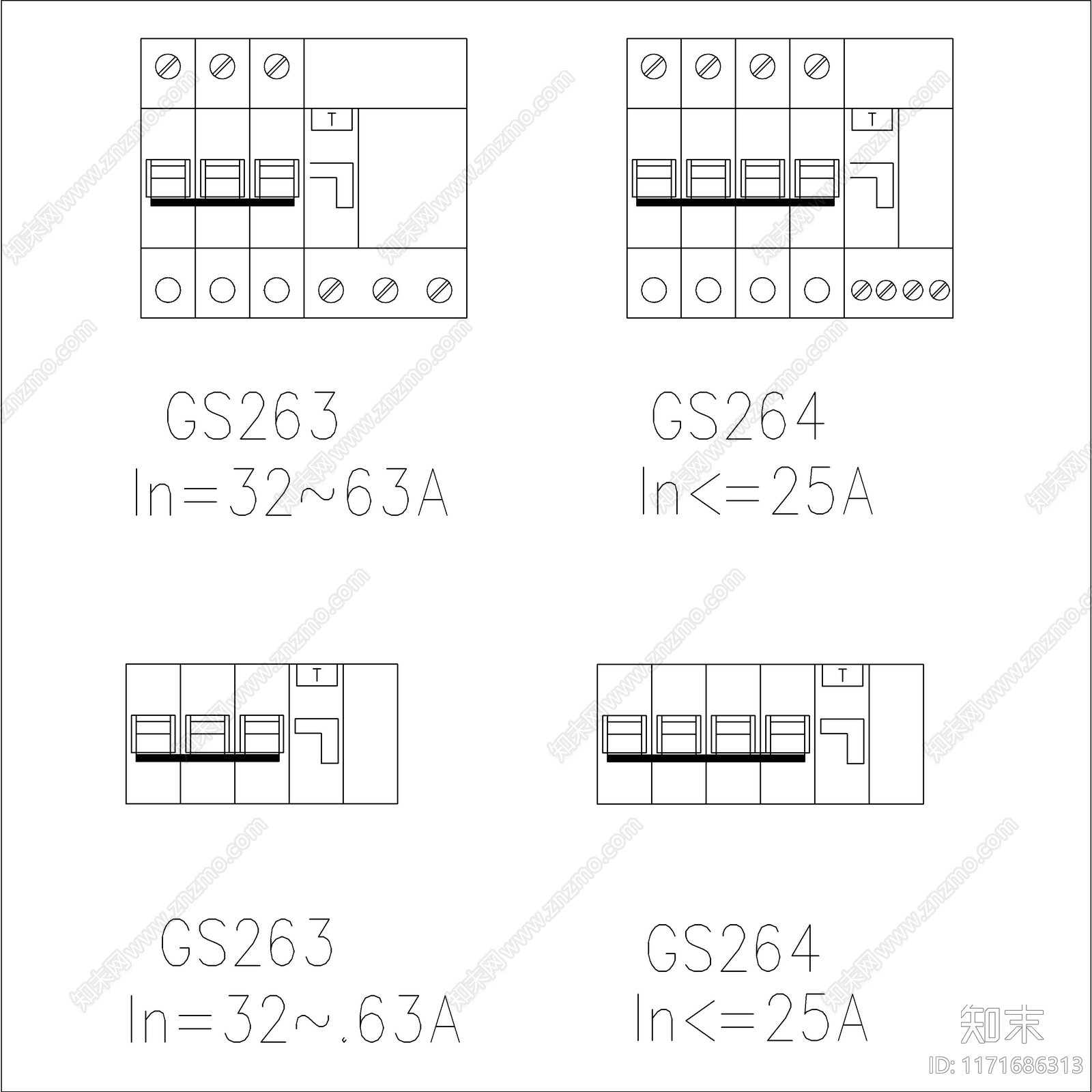 电气图cad施工图下载【ID:1171686313】