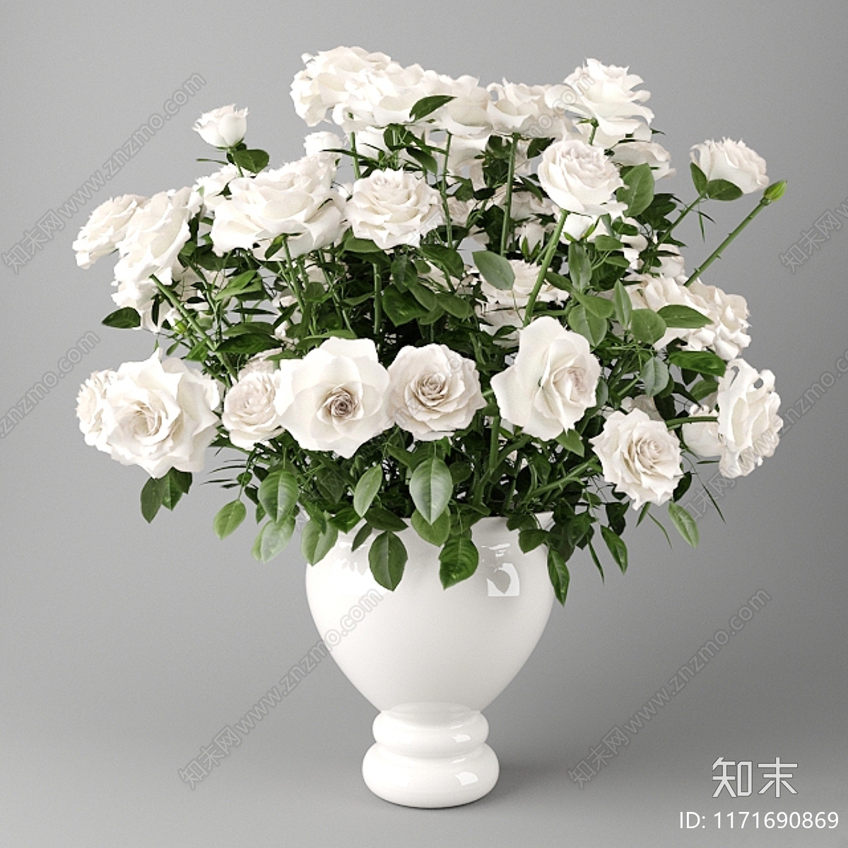 花艺3D模型下载【ID:1171690869】