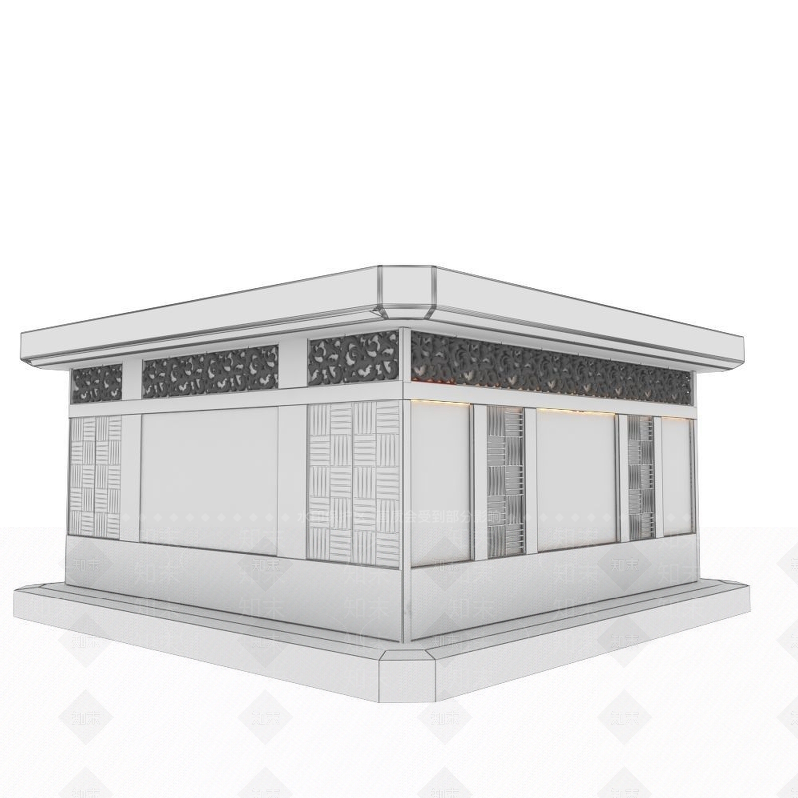 茶具3D模型下载【ID:1171695211】