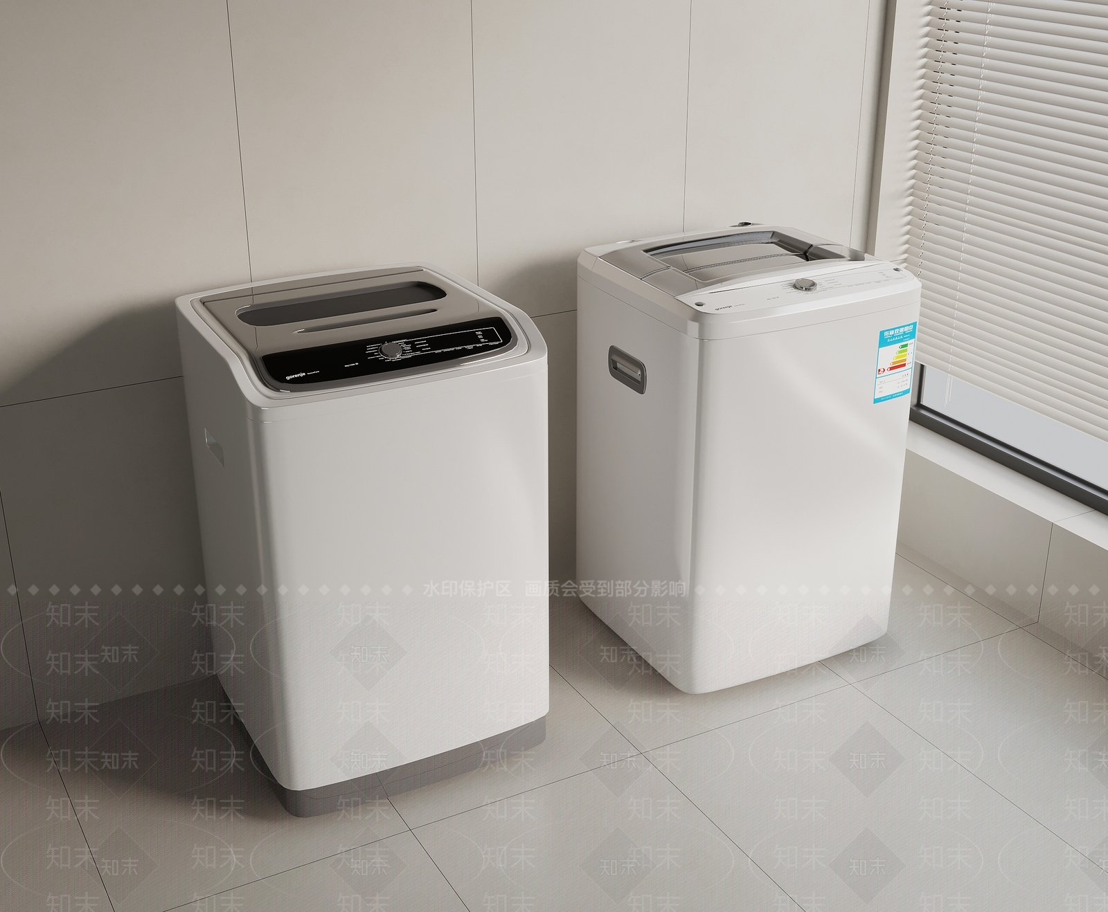洗衣机SU模型下载【ID:1171699576】