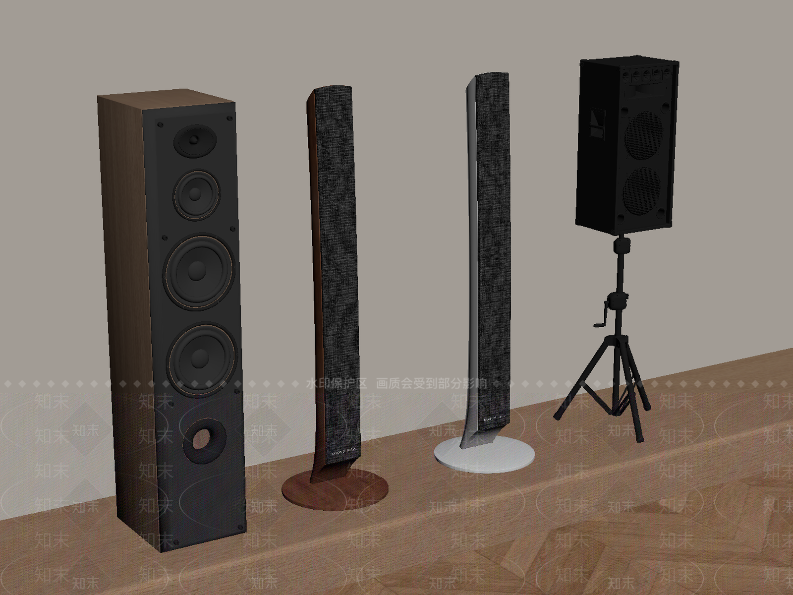 音响SU模型下载【ID:1171701159】