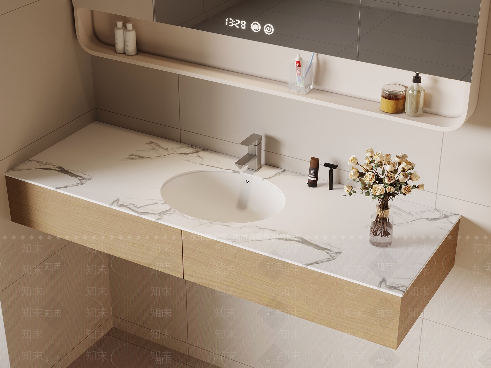 洗手台3D模型下载【ID:1171704982】