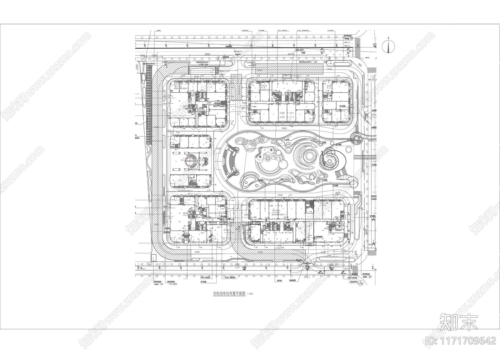 现代商业景观施工图下载【ID:1171709642】