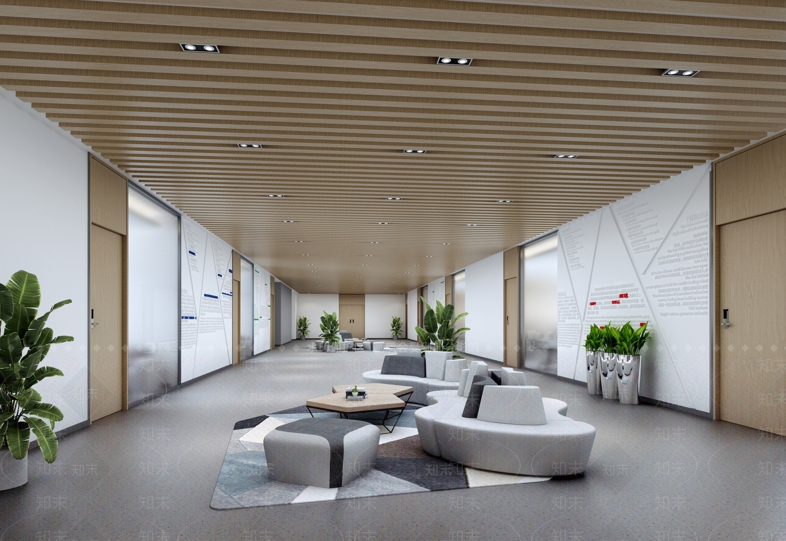 现代其他办公空间3D模型下载【ID:1171711087】