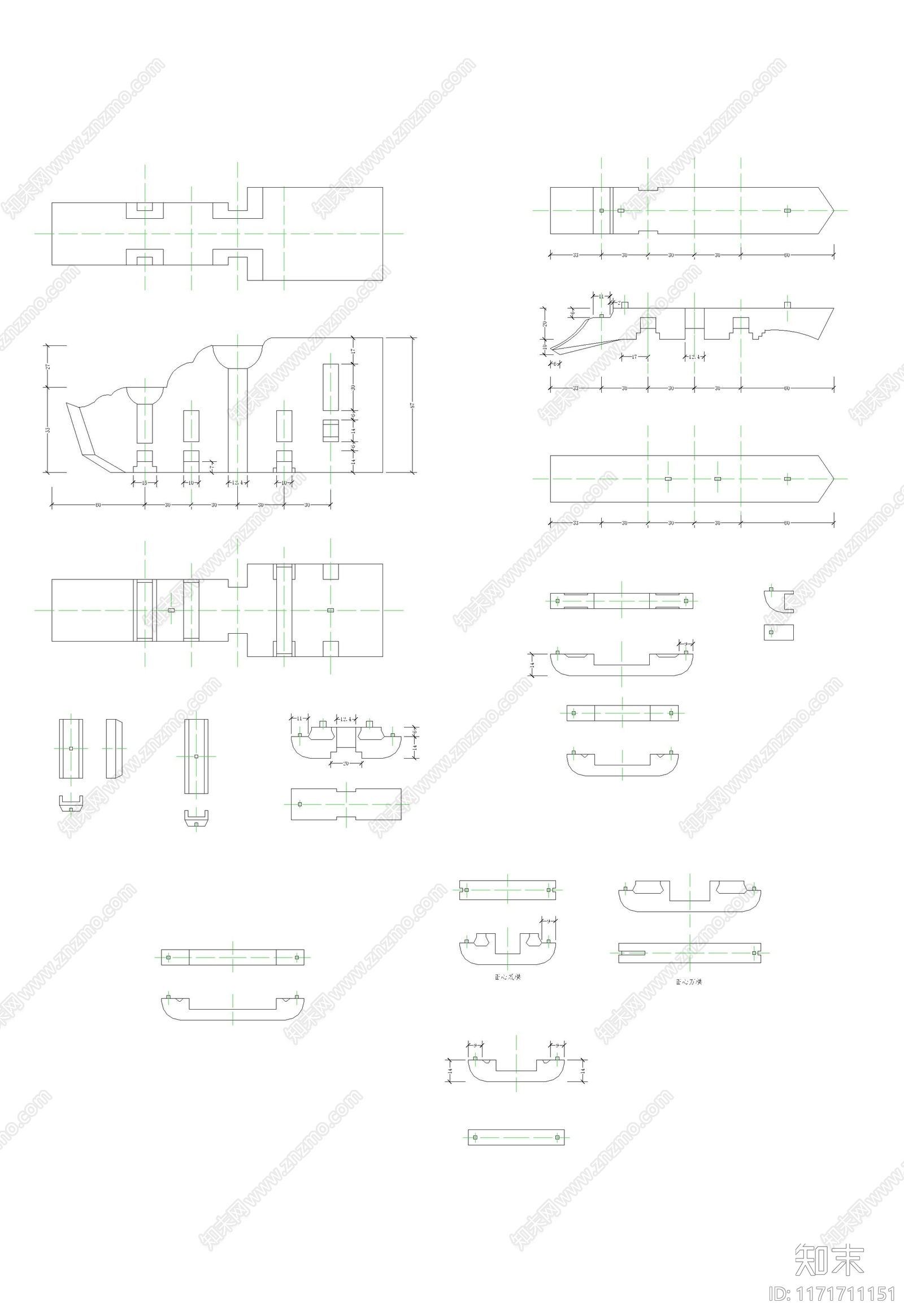 中式古建施工图下载【ID:1171711151】