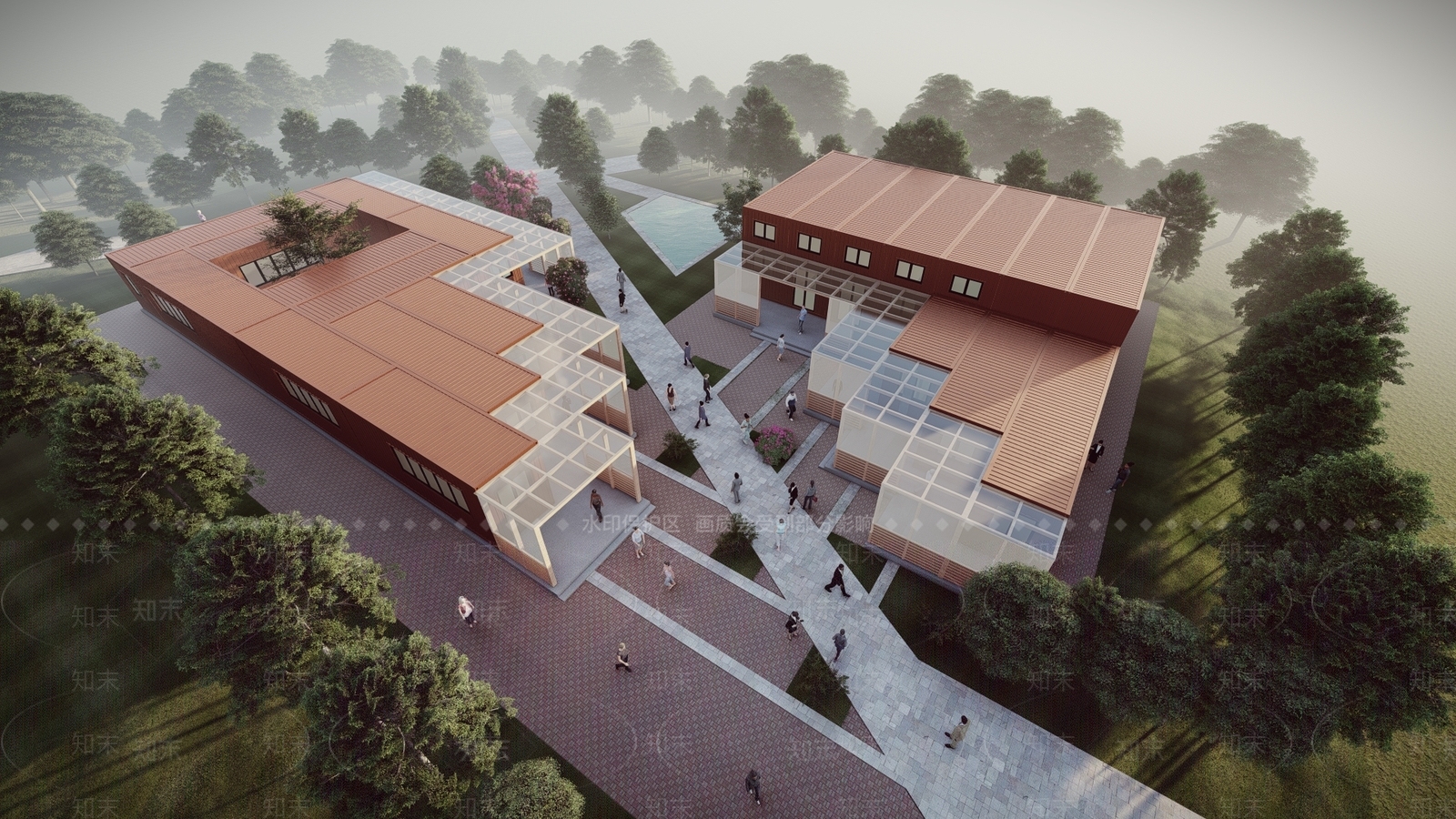 现代工业其他公共建筑SU模型下载【ID:1171875522】