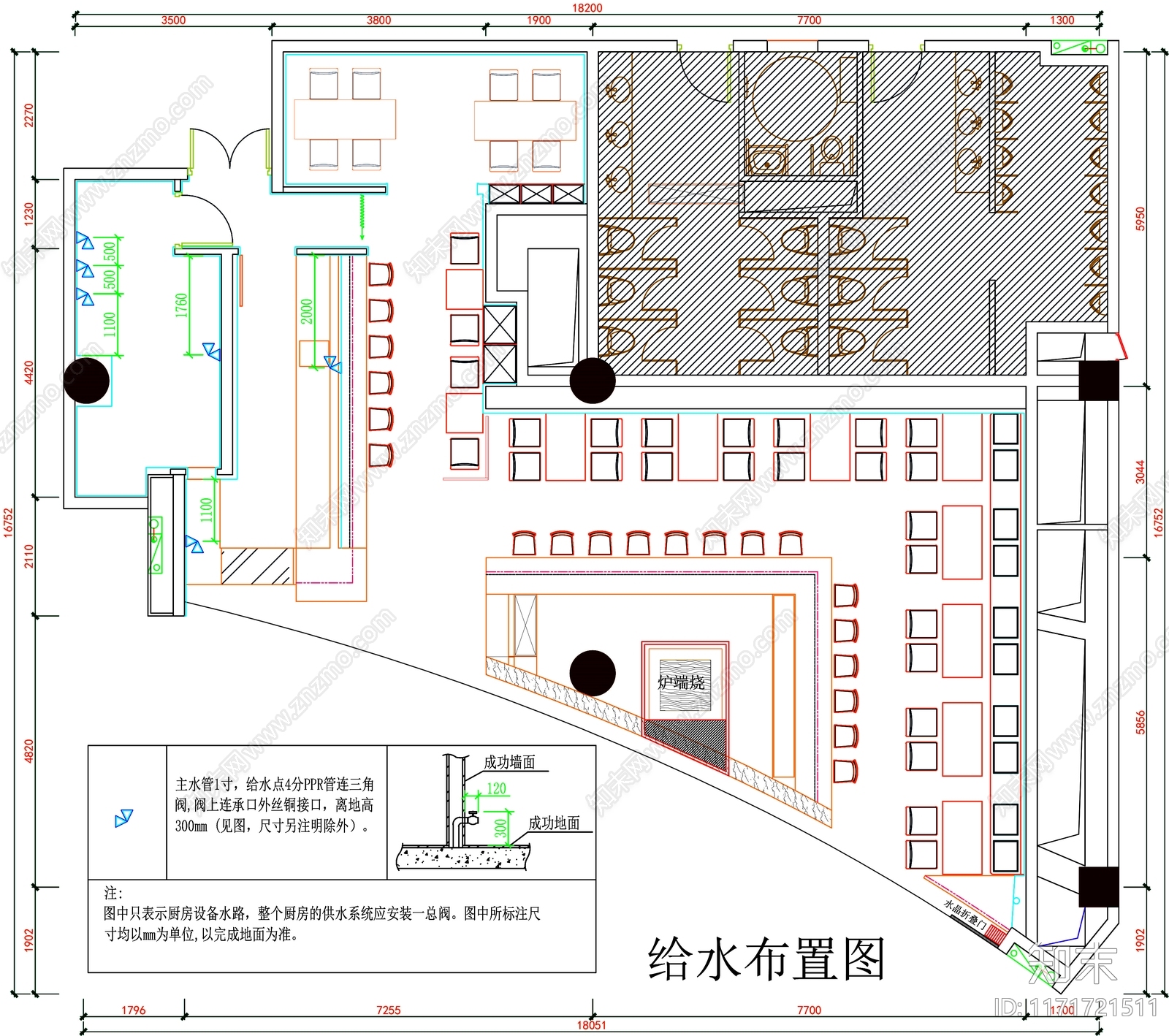 现代工装图库cad施工图下载【ID:1171721511】