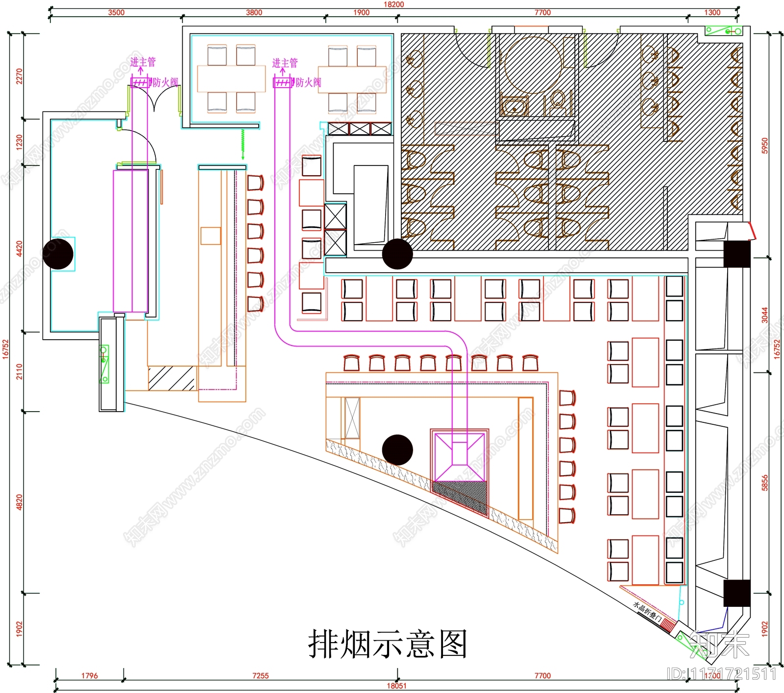现代工装图库cad施工图下载【ID:1171721511】