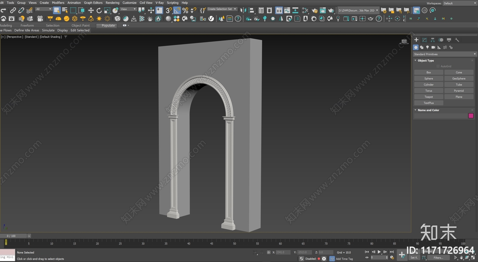 法式欧式其他门3D模型下载【ID:1171726964】